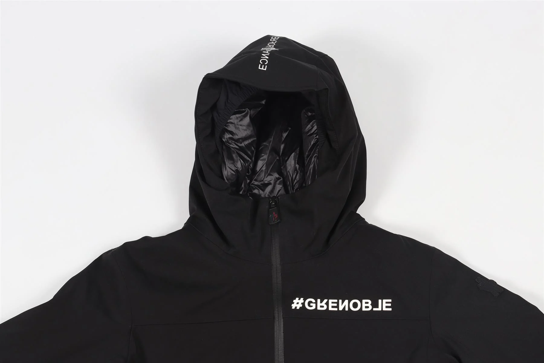 MONCLER GRENOBLE BLACK KIDS BOYS SHELL JACKET 8 YEARS - Image 3