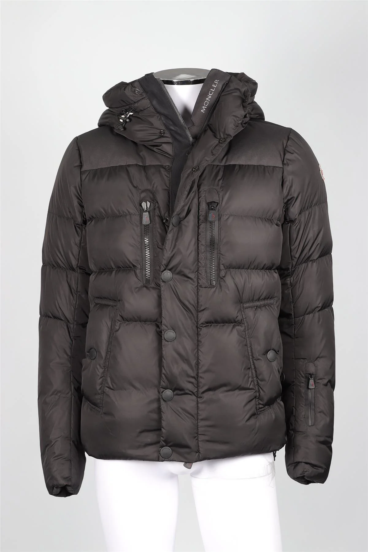 MONCLER GRENOBLE BLACK MEN'S PADDED DOWN JACKET UK/US CHEST 40 - Image 2