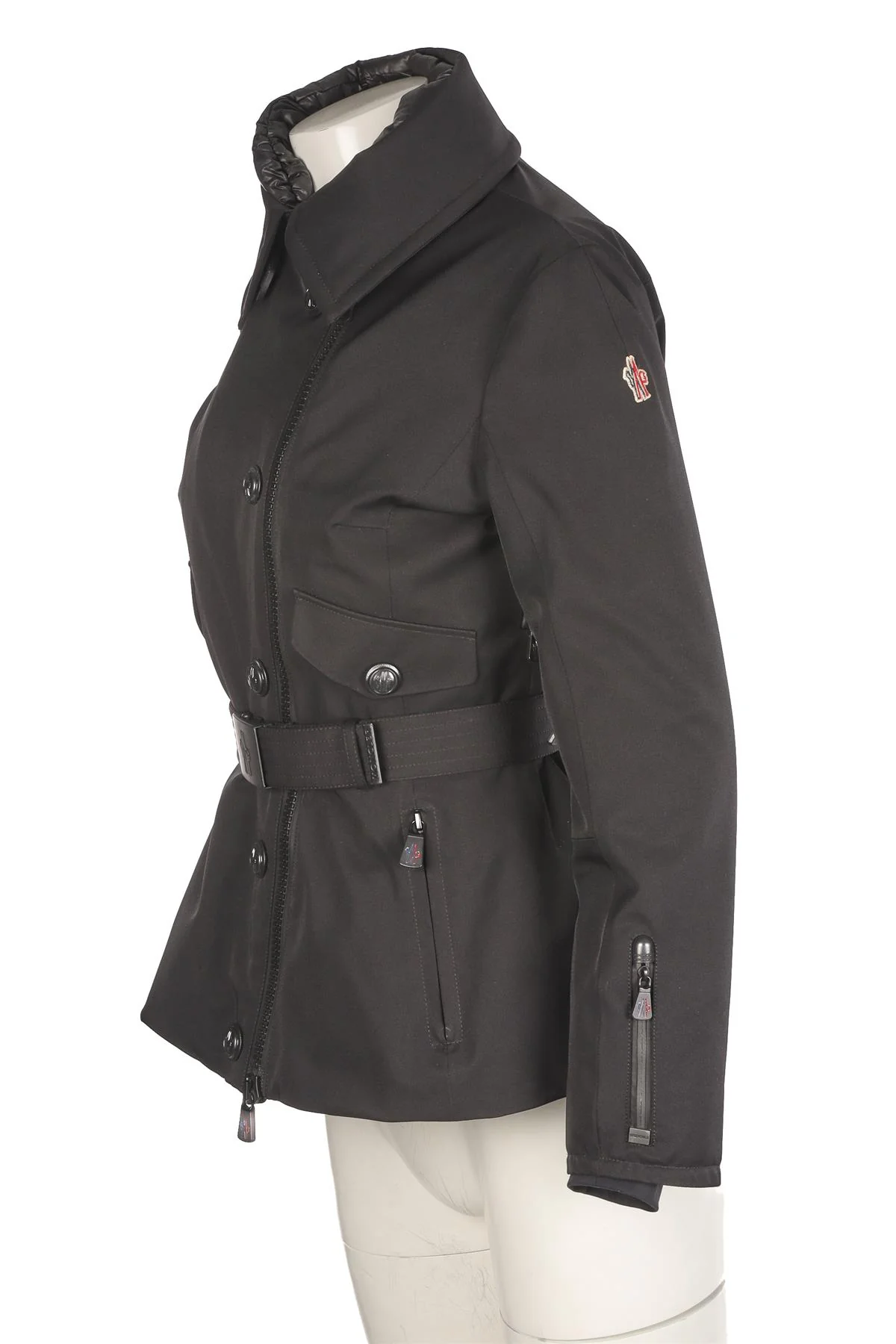 MONCLER GRENOBLE BLACK PADDED DOWN JACKET 1 - Image 3