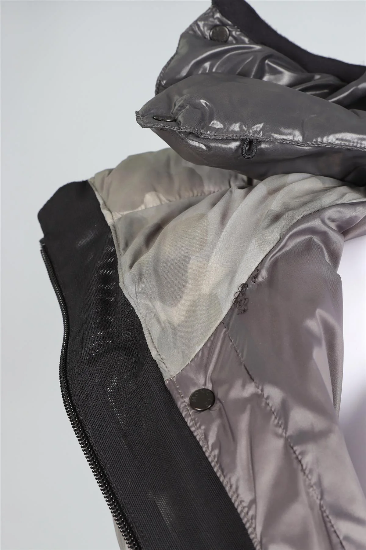 MONCLER GRENOBLE GREY MEN'S PADDED DOWN JACKET UK/US CHEST 40 - Image 5