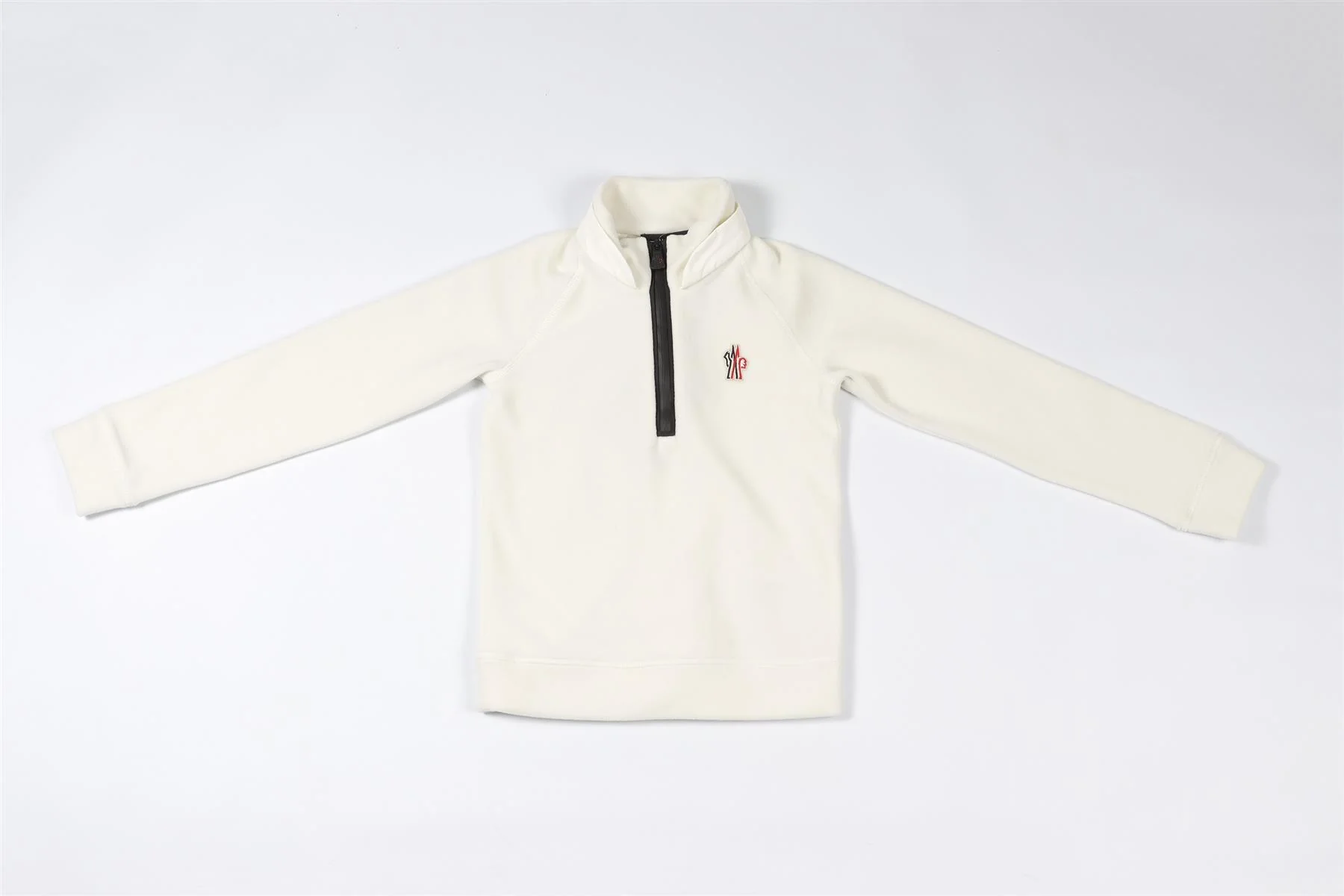 MONCLER GRENOBLE WHITE KIDS GIRLS SWEATSHIRT 6 YEARS - Image 2
