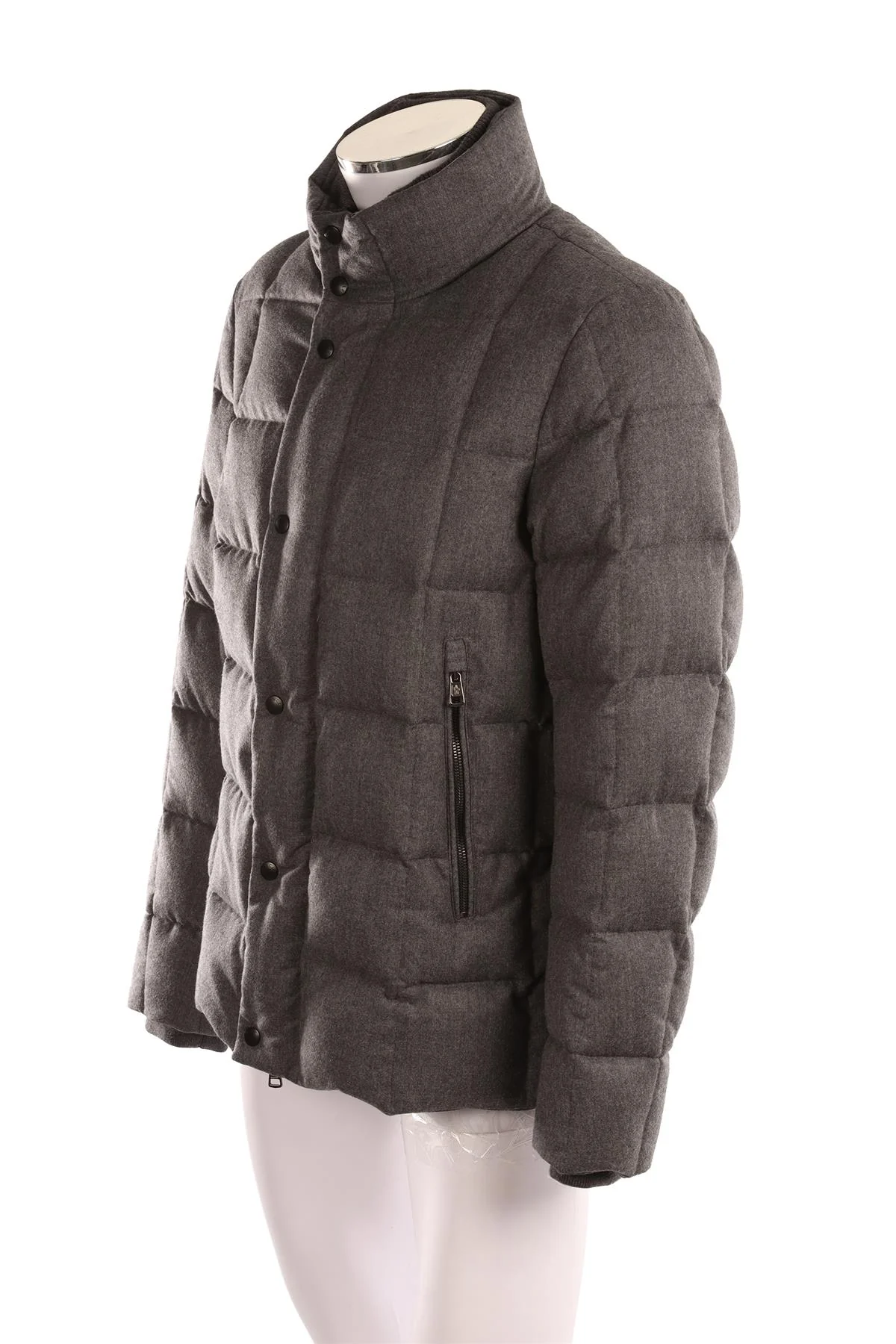 MONCLER GREY MEN'S PADDED DOWN JACKET IT 52 UK/US CHEST 42 - Image 3