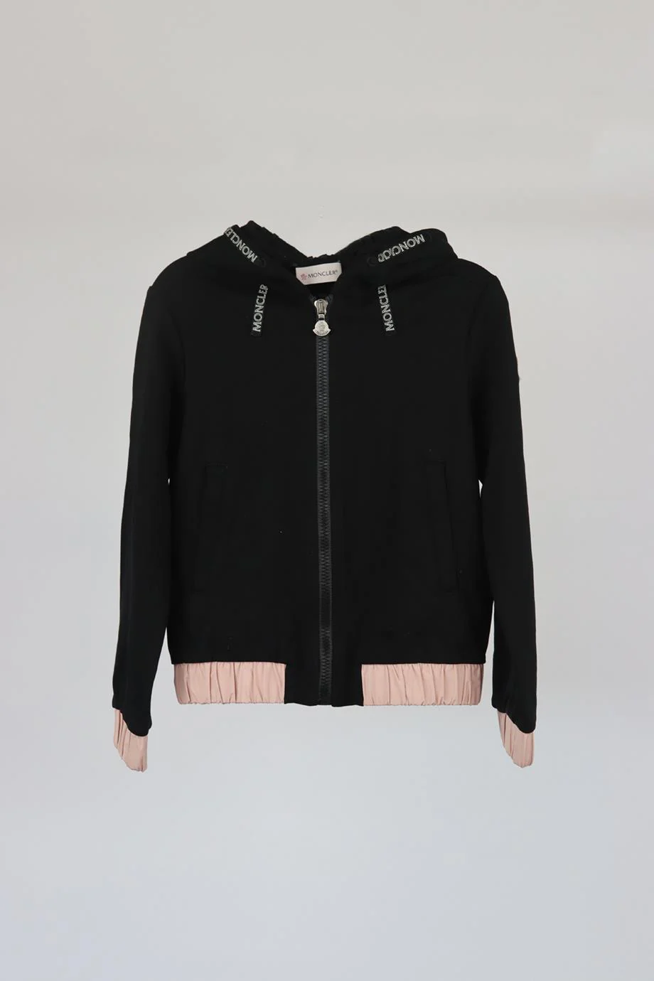 MONCLER KIDS GIRLS COTTON HOODIE 8 YEARS - Image 2
