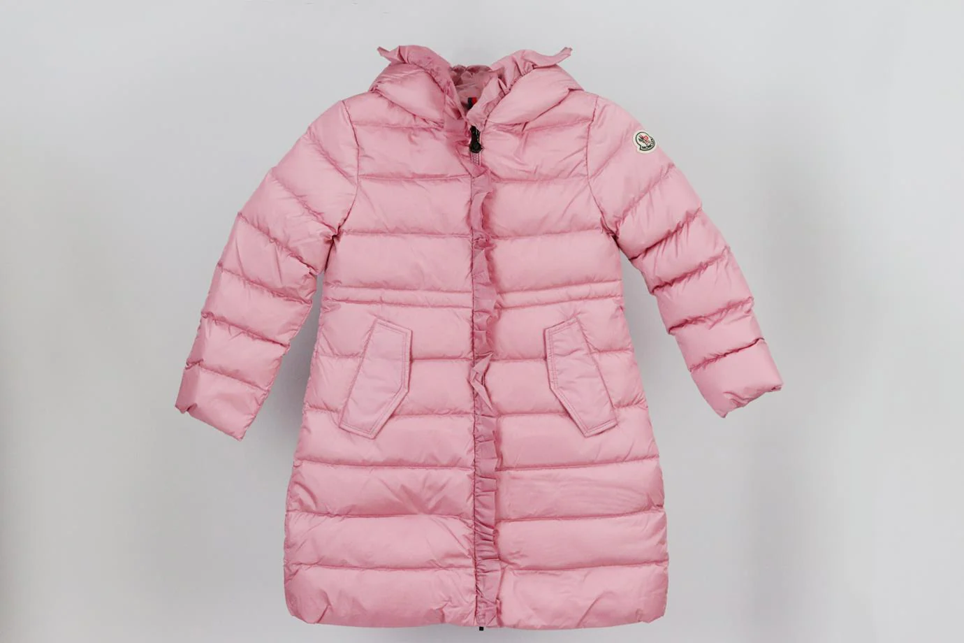 MONCLER KIDS GIRLS DOWN PADDED COAT 8 YEARS - Image 2