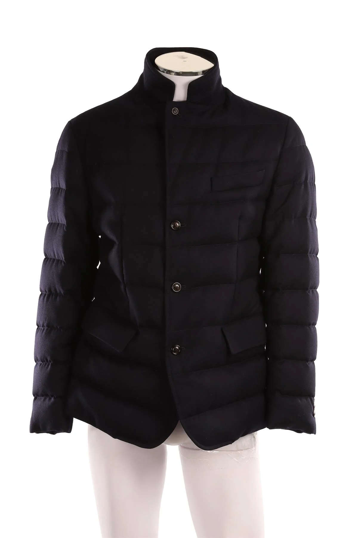 MONCLER NAVY MEN'S PADDED DOWN JACKET IT 52 UK/US CHEST 42 - Image 2