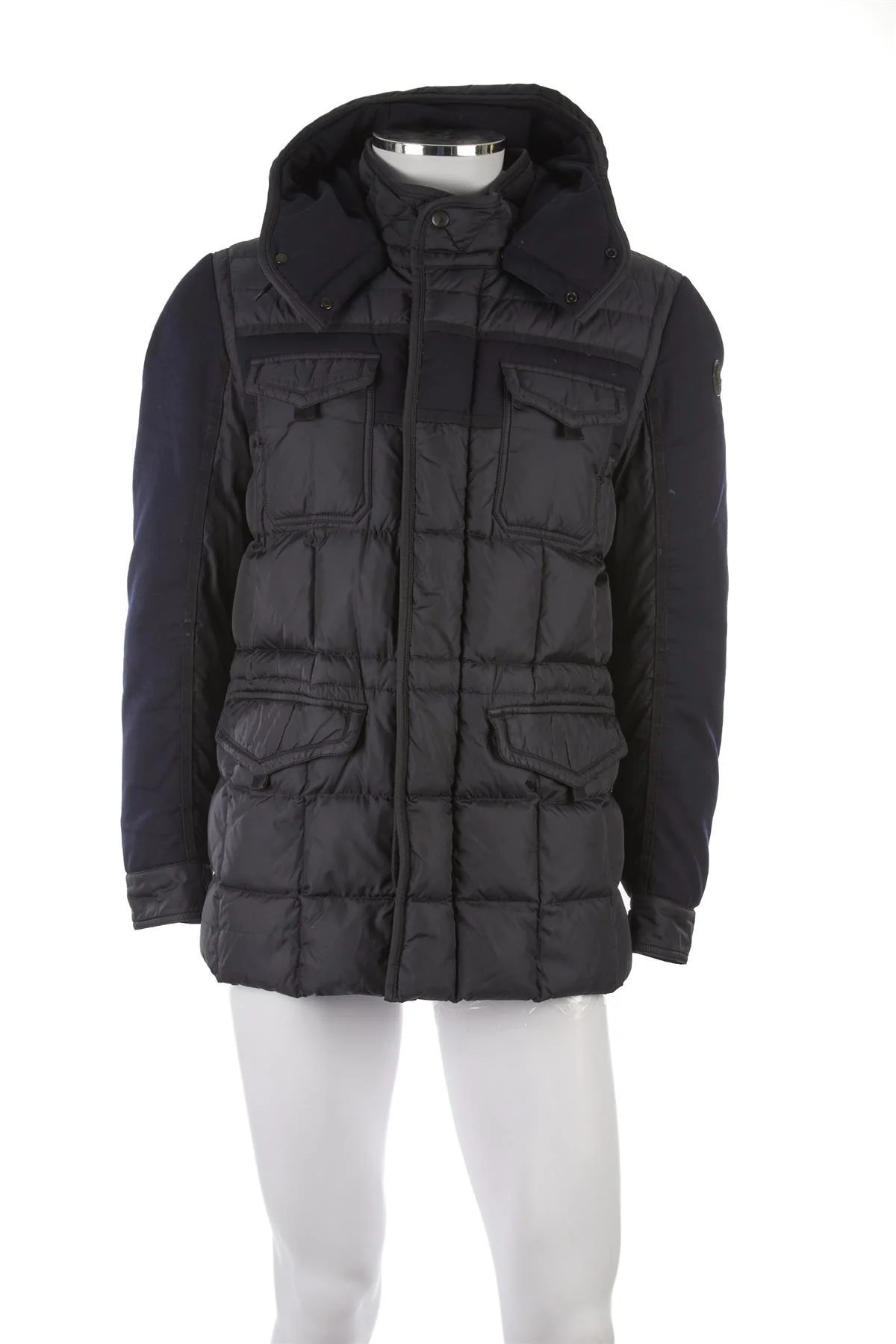 MONCLER NAVY MEN'S PADDED DOWN JACKET UK/US 42 IT 52 - Image 2