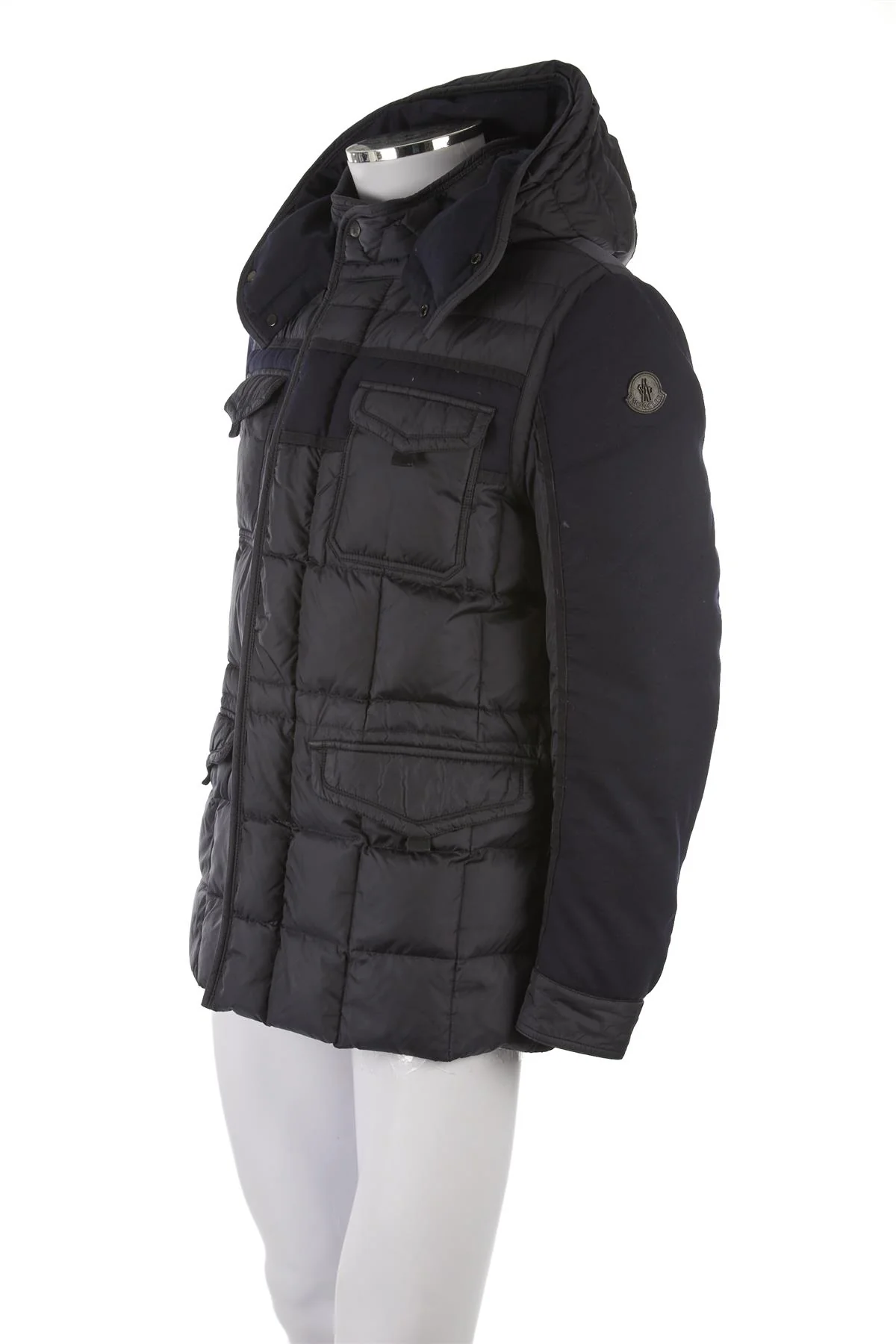 MONCLER NAVY MEN'S PADDED DOWN JACKET UK/US 42 IT 52 - Image 3