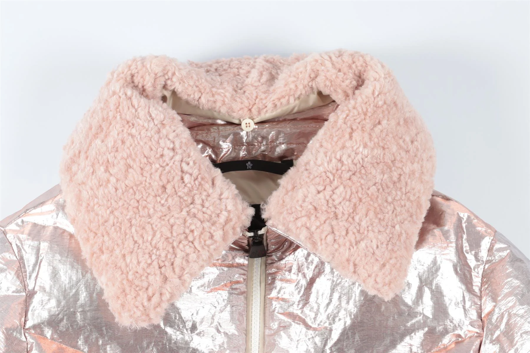 MONCLER PINK KIDS GIRLS PADDED JACKET 12 YEARS - Image 3