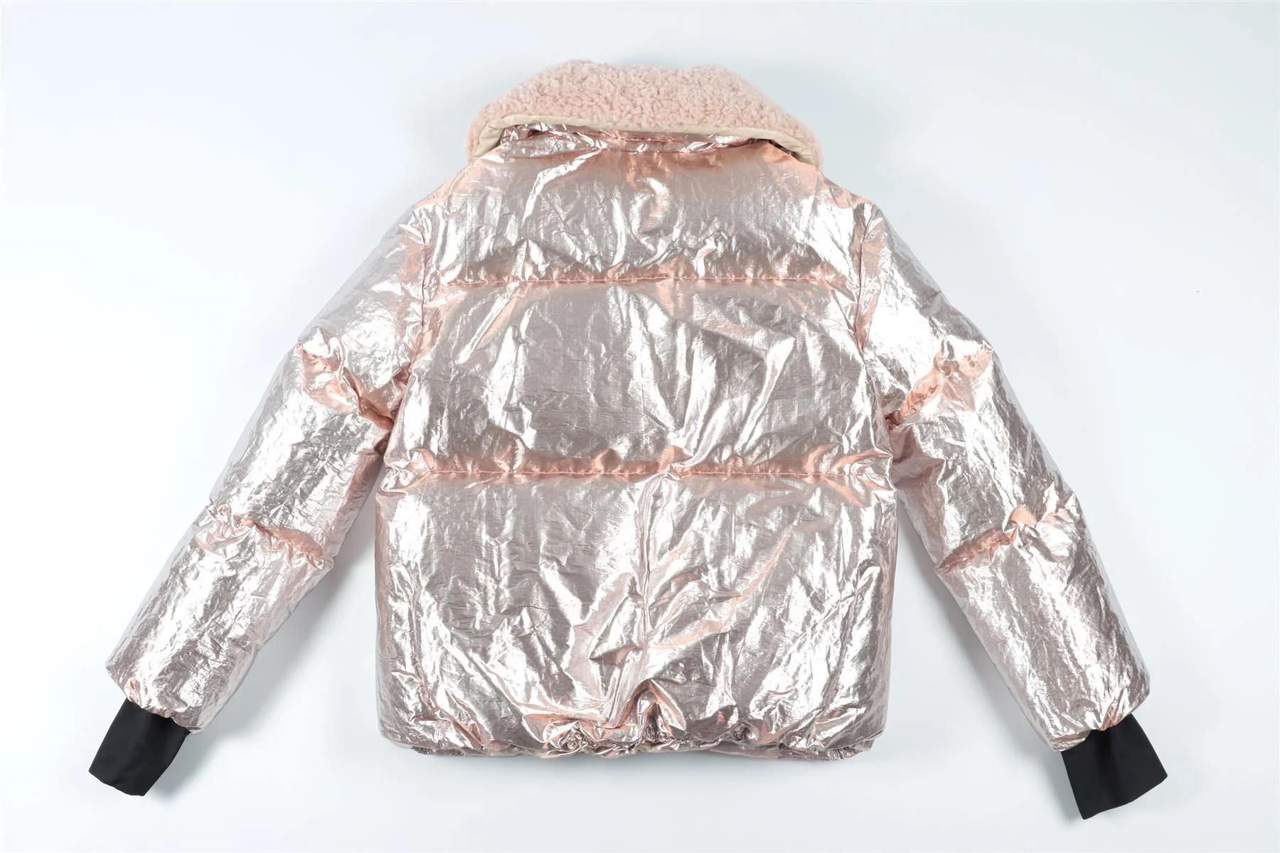 MONCLER PINK KIDS GIRLS PADDED JACKET 12 YEARS - Image 4