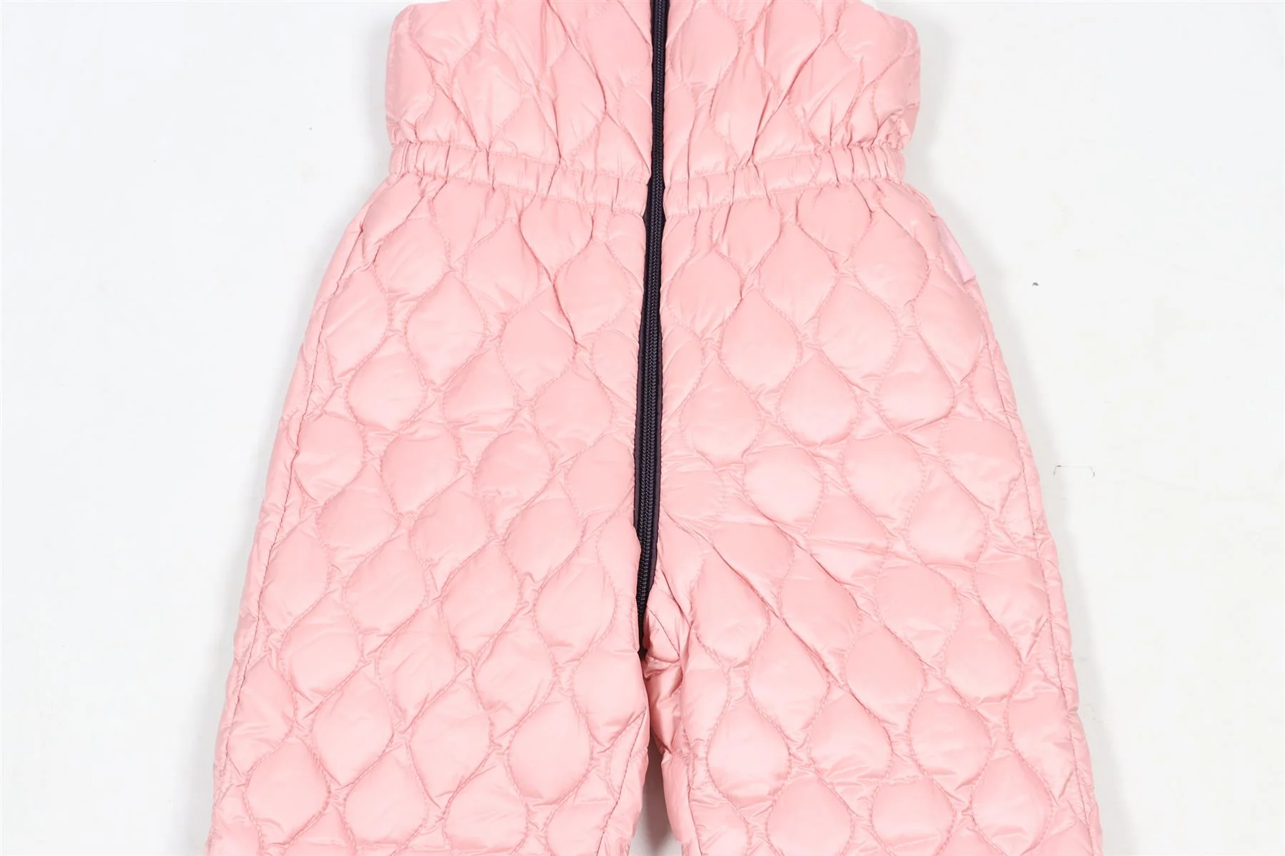 MONCLER PINK KIDS GIRLS PADDED SALOPETTES 2 YEARS - Image 5