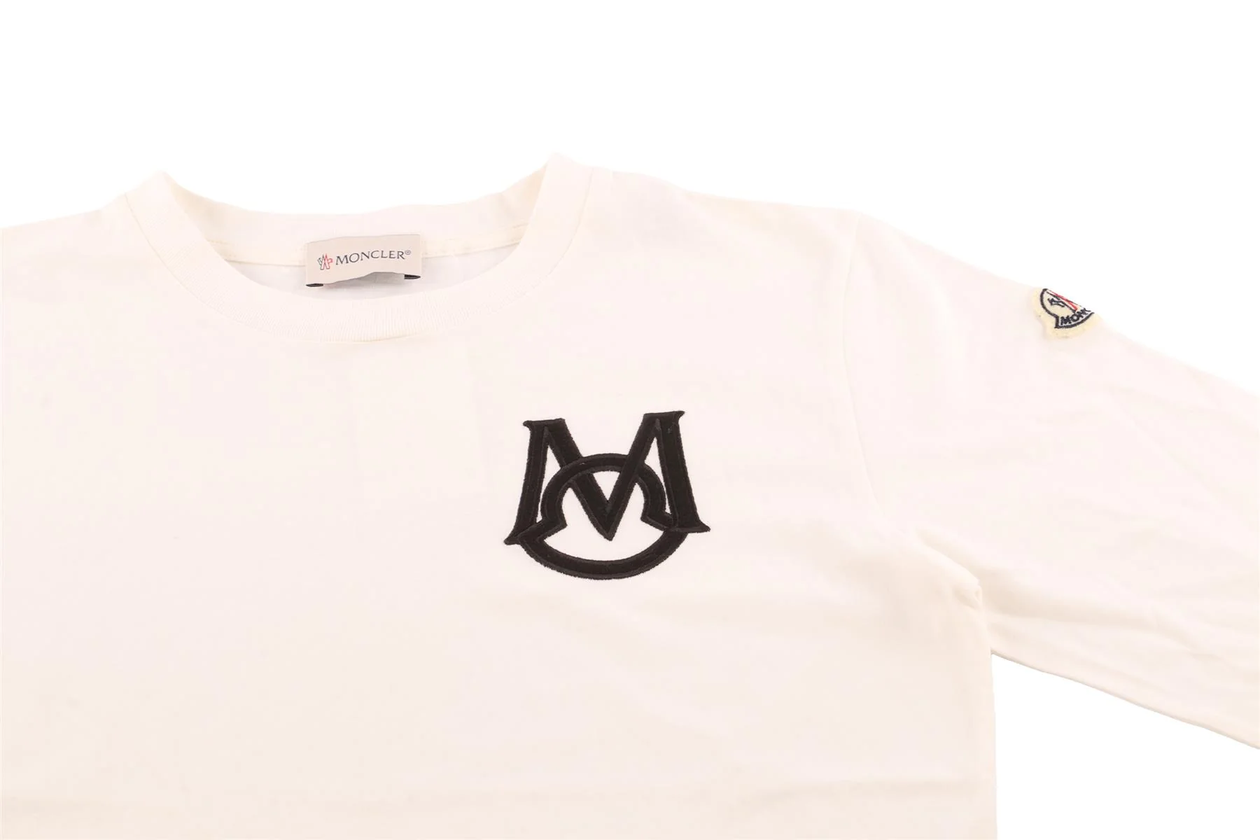 MONCLER WHITE KIDS BOYS TOP 12 YEARS - Image 3