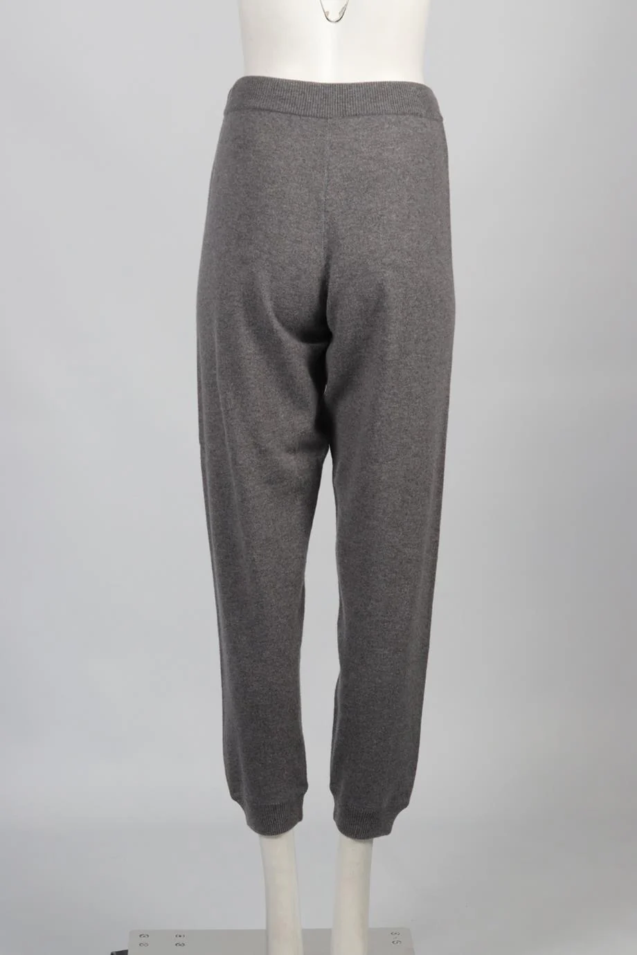MONCLER WOOL AND CASHMERE BLEND TRACK PANTS XSMALL - Image 4