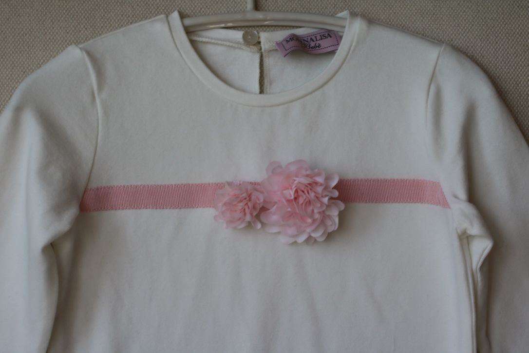 MONNALISA BABY GIRLS FLORAL TOP 24 MONTHS - Image 2
