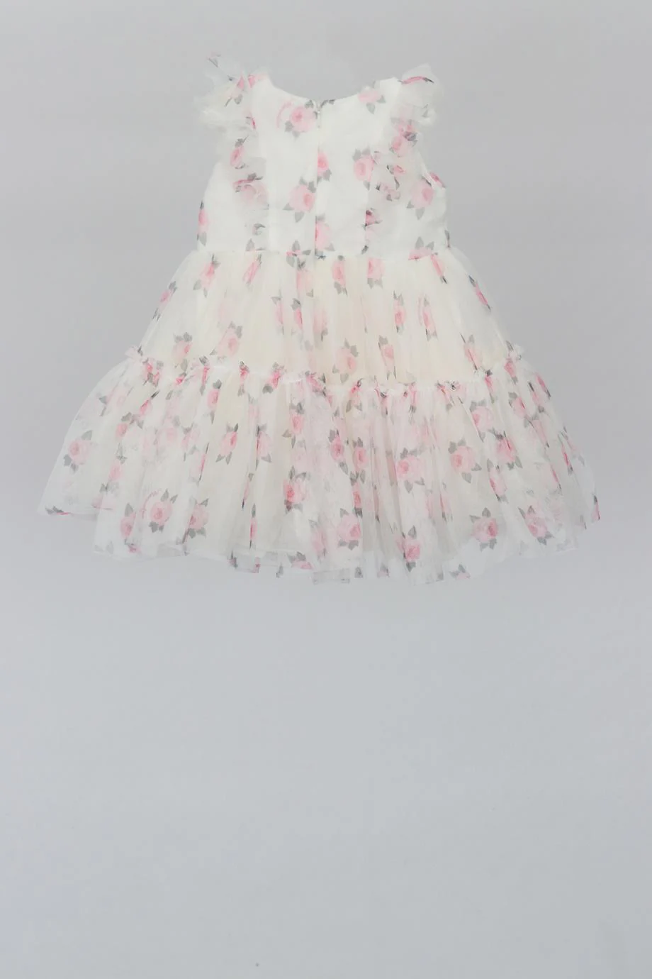 MONNALISA BABY GIRLS TULLE DRESS 18 MONTHS - Image 3