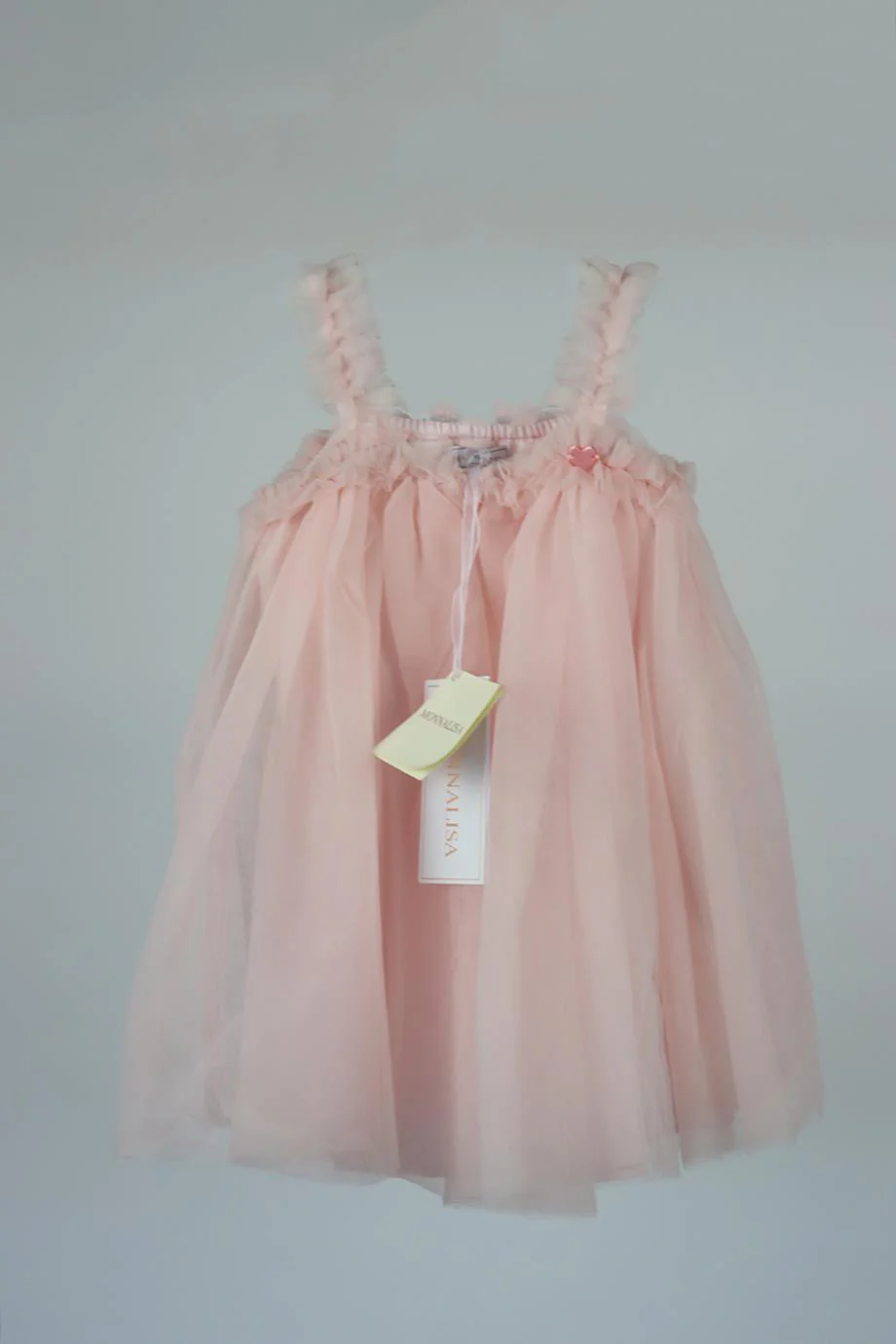 MONNALISA BABY GIRLS TULLE DRESS 24 MONTHS - Image 3