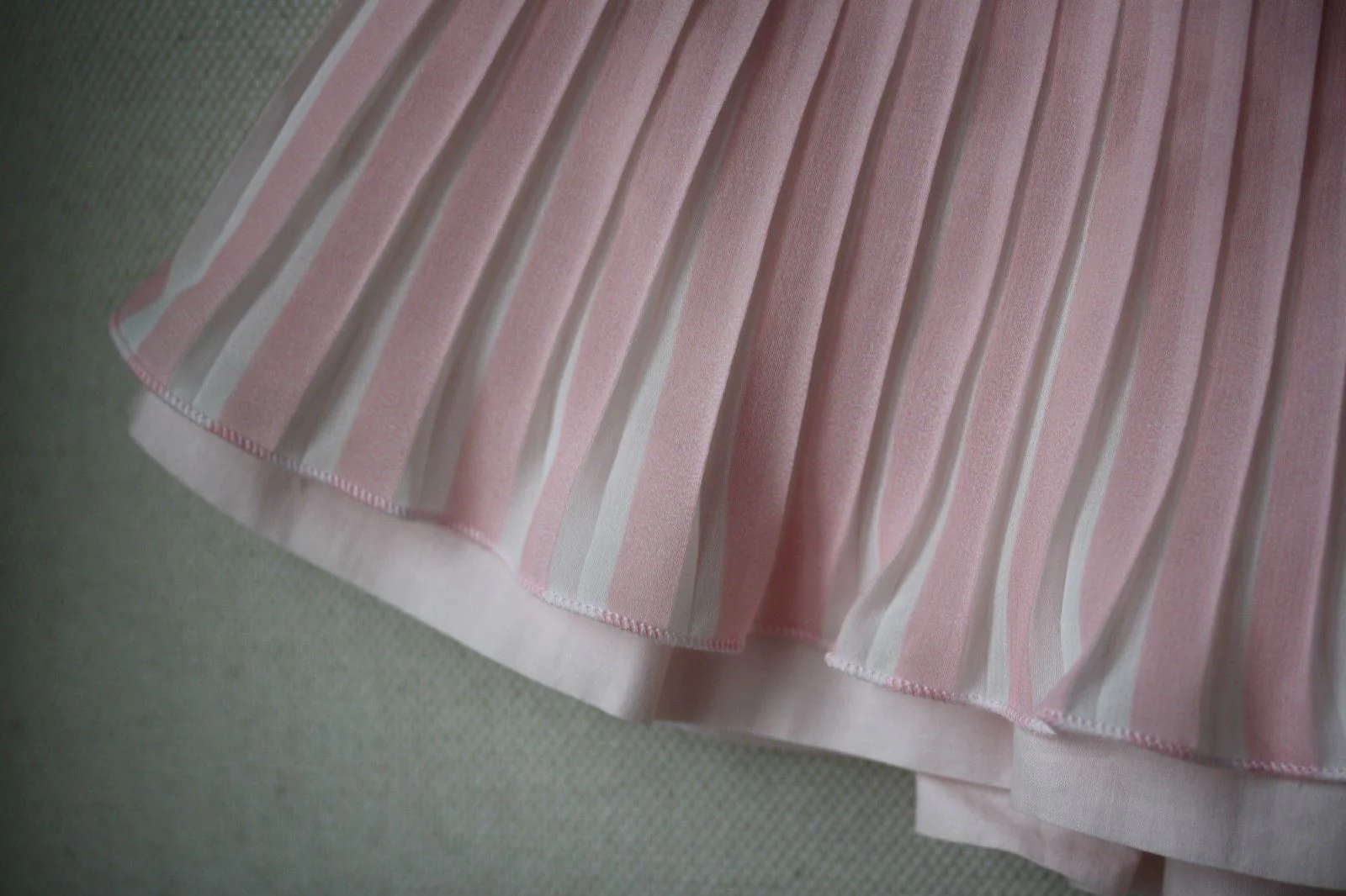 MONNALISA BABY PINK PLEATED SKIRT 2 YEARS - Image 4