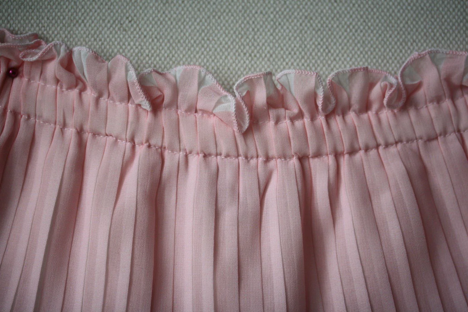 MONNALISA BABY PINK PLEATED SKIRT 2 YEARS - Image 8