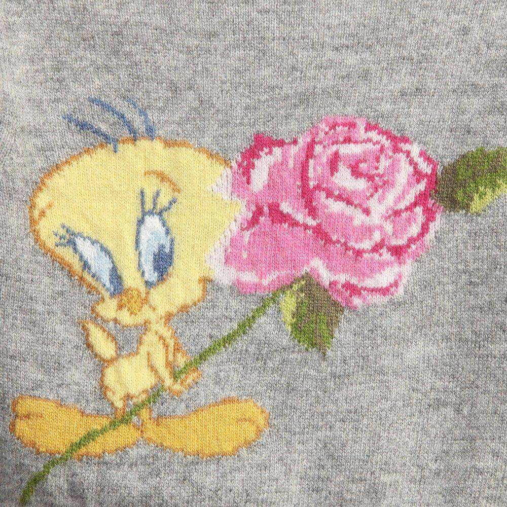 MONNALISA BABY TWEETY PIE FLORAL CARDIGAN 24 MONTHS - Image 6
