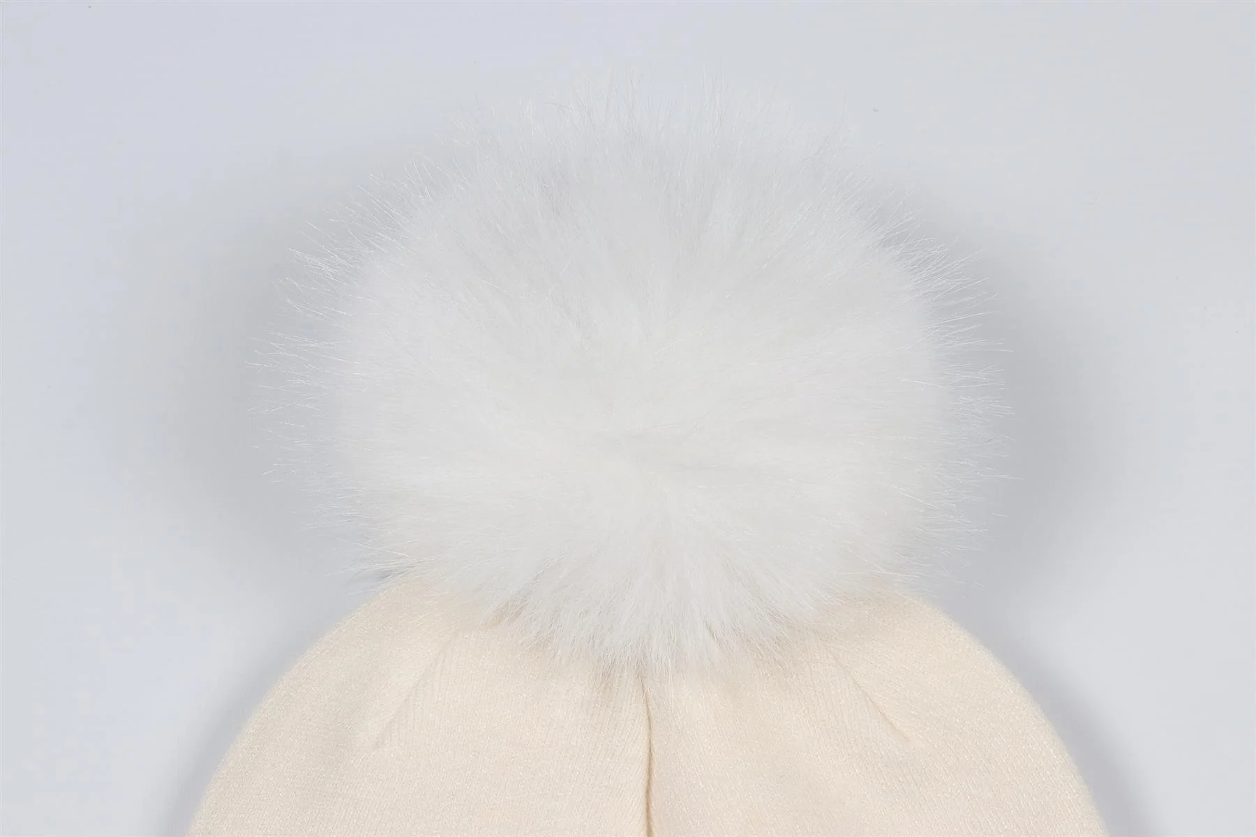 MONNALISA CREAM KIDS GIRLS BEANIE - Image 5