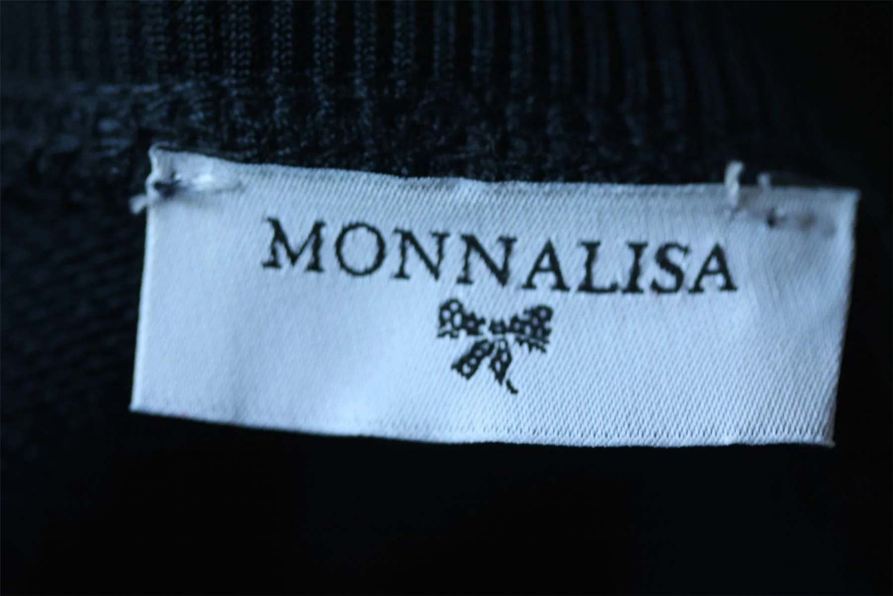 MONNALISA GIRLS BLACK TRACKSUIT 4 YEARS - Image 6