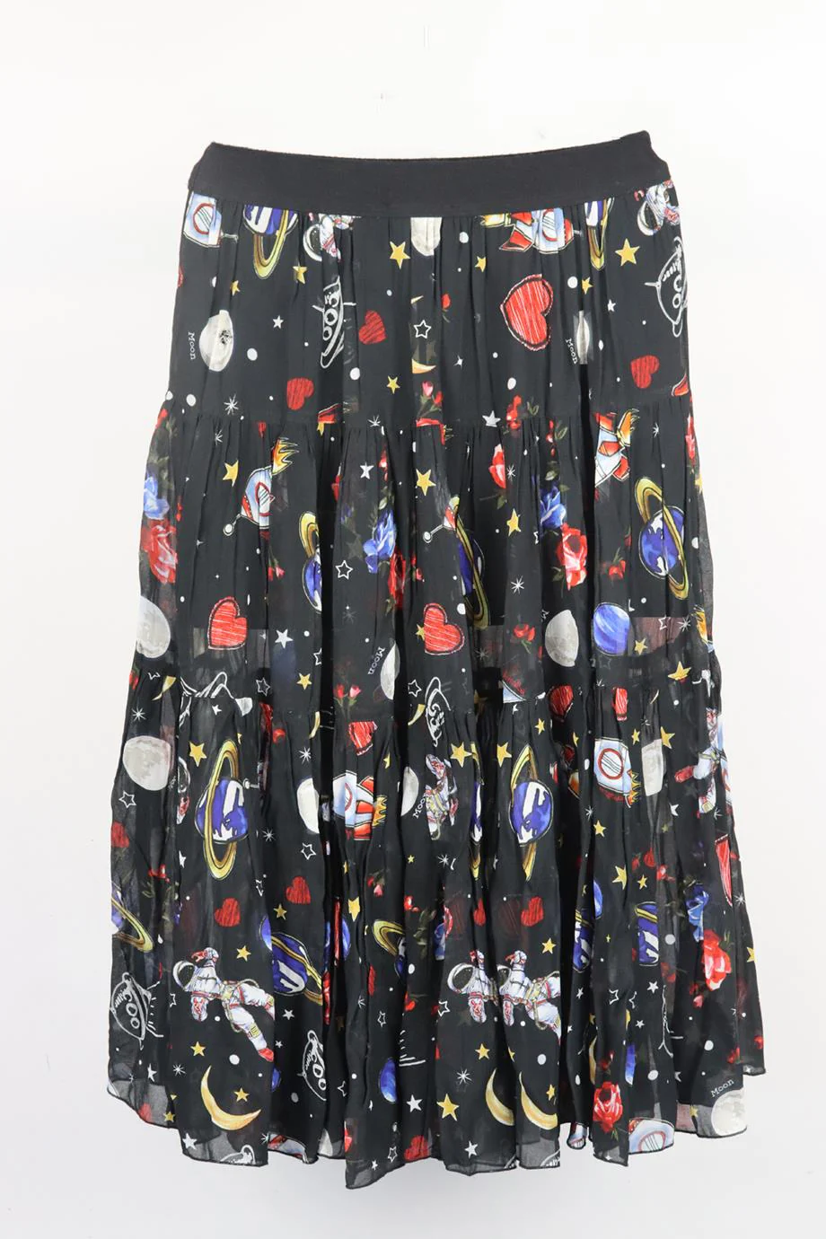 MONNALISA KIDS GIRLS CHIFFON MAXI SKIRT 12 YEARS - Image 3