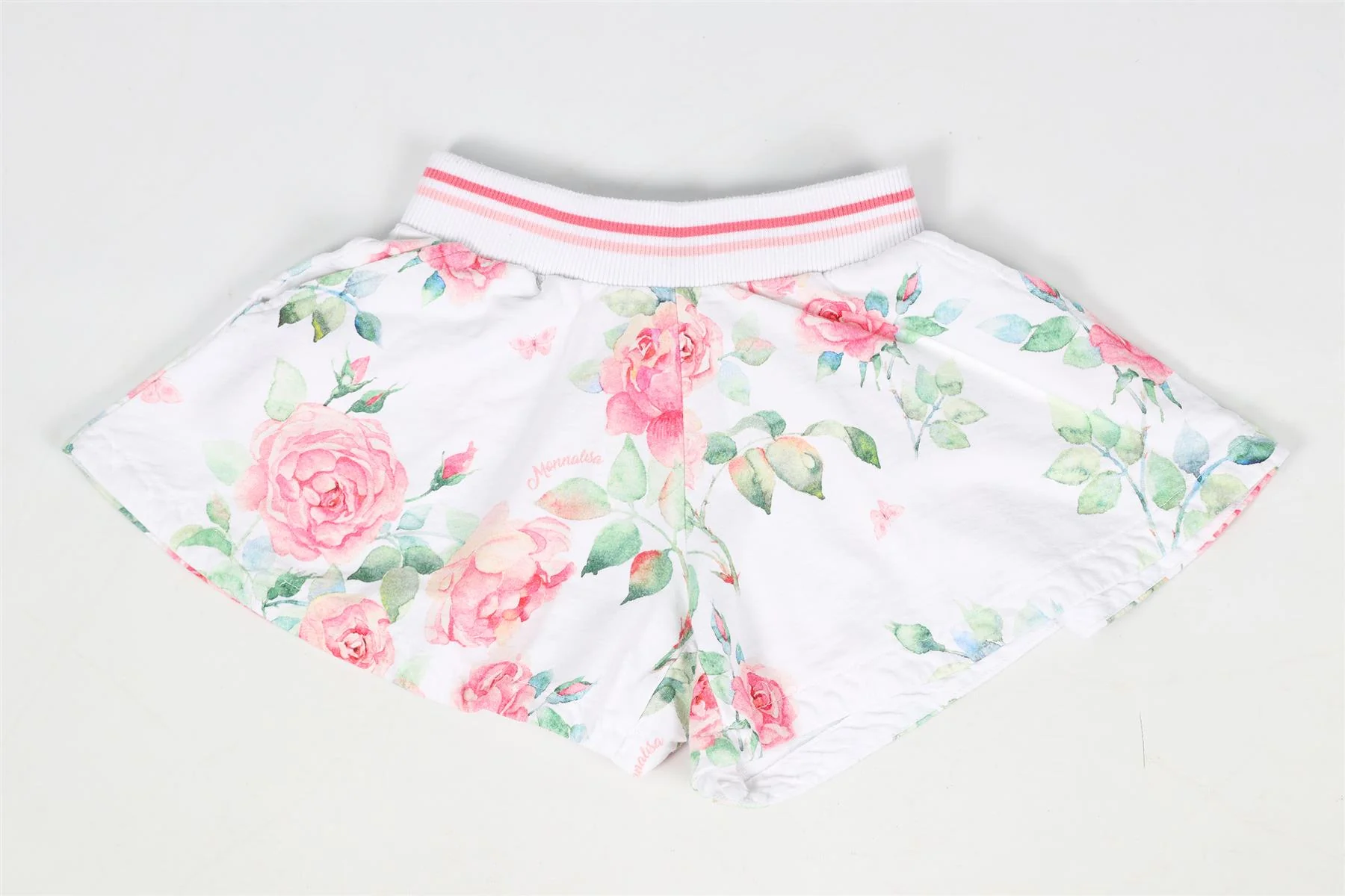 MONNALISA KIDS GIRLS COTTON LEGGINGS, SHORTS AND SWEATSHIRT SET 6 YEARS - Image 5