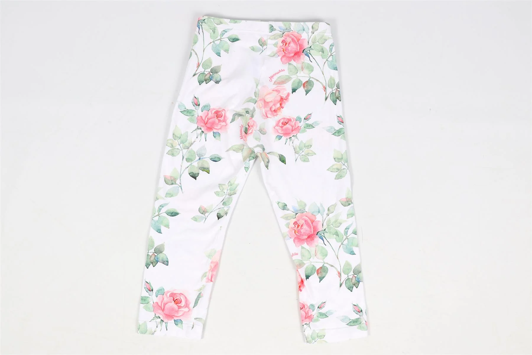 MONNALISA KIDS GIRLS COTTON LEGGINGS, SHORTS AND SWEATSHIRT SET 6 YEARS - Image 8