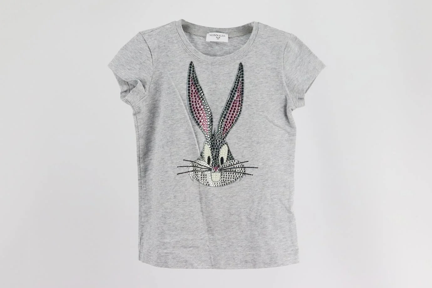 MONNALISA KIDS GIRLS COTTON T-SHIRT 7 YEARS - Image 2