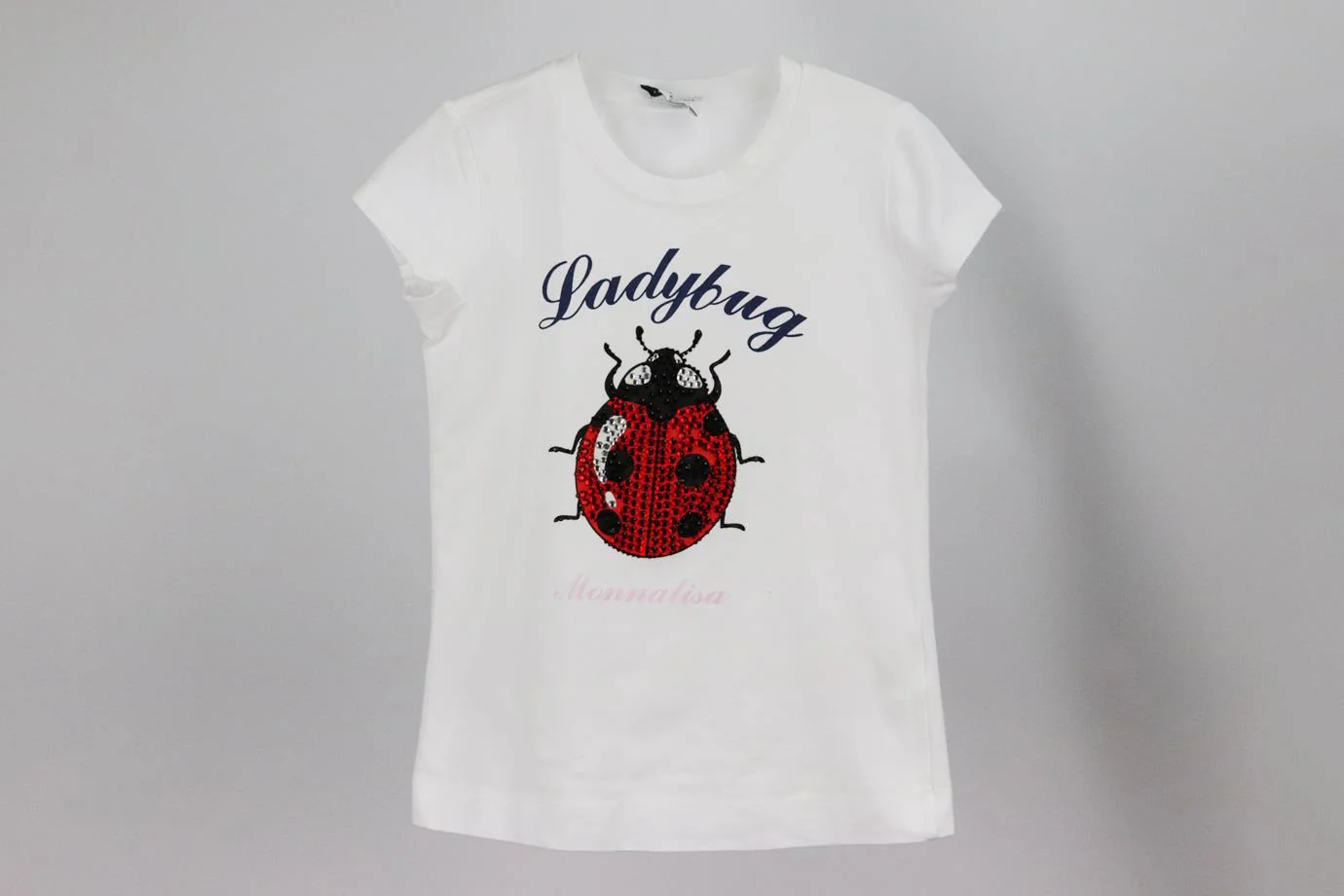 MONNALISA KIDS GIRLS COTTON T-SHIRT 8 YEARS - Image 2