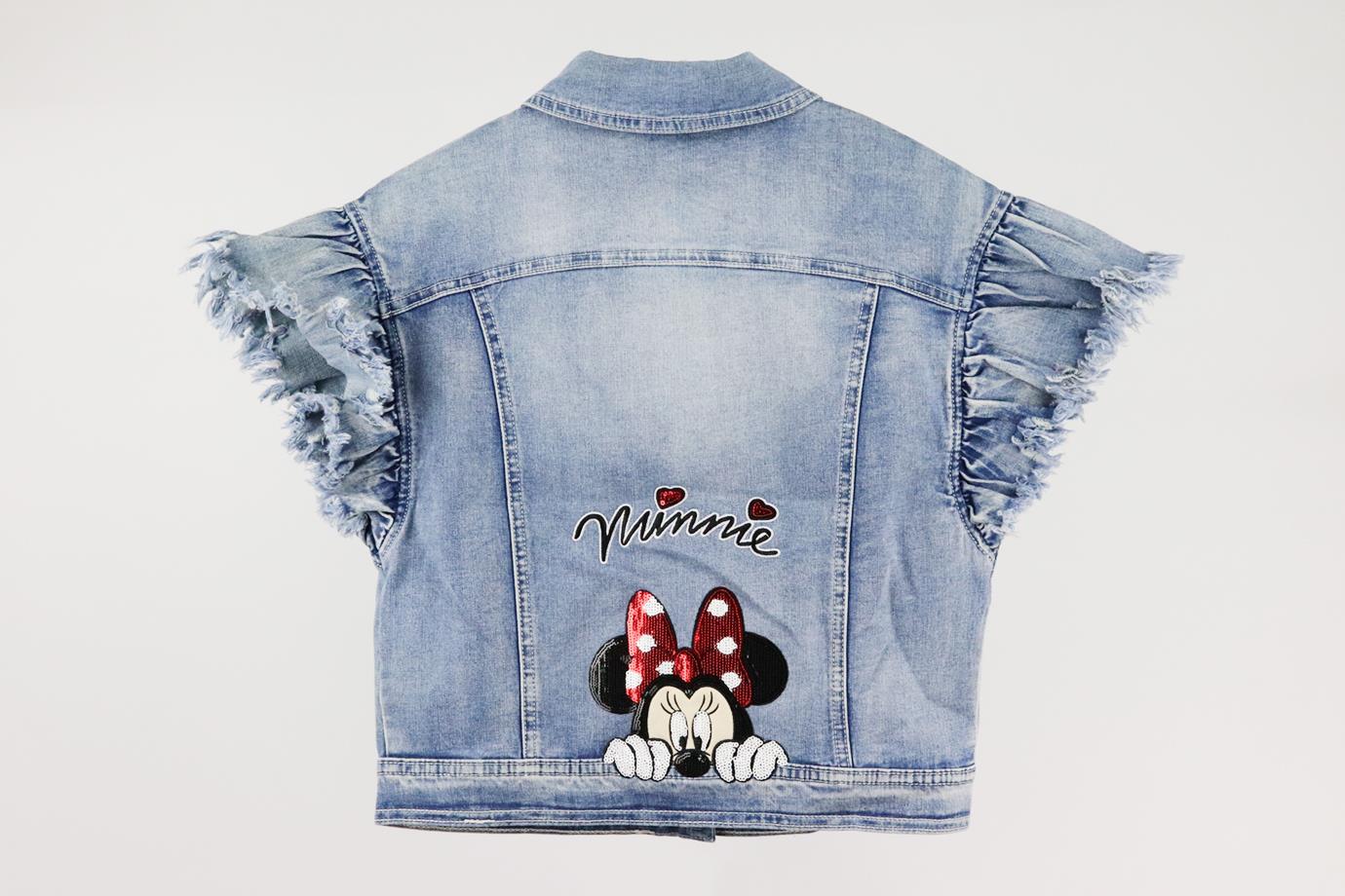 MONNALISA KIDS GIRLS DENIM JACKET 8 YEARS - Image 3