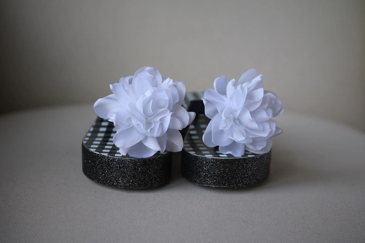 MONNALISA KIDS GIRLS GLITTER PLATFORM FLIP FLOPS EU 28 UK 10 - Image 3