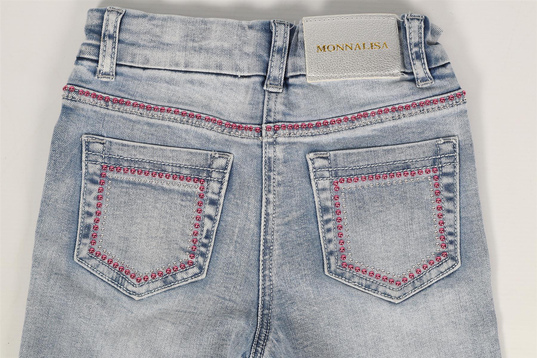 MONNALISA KIDS GIRLS JEANS 6 YEARS - Image 7