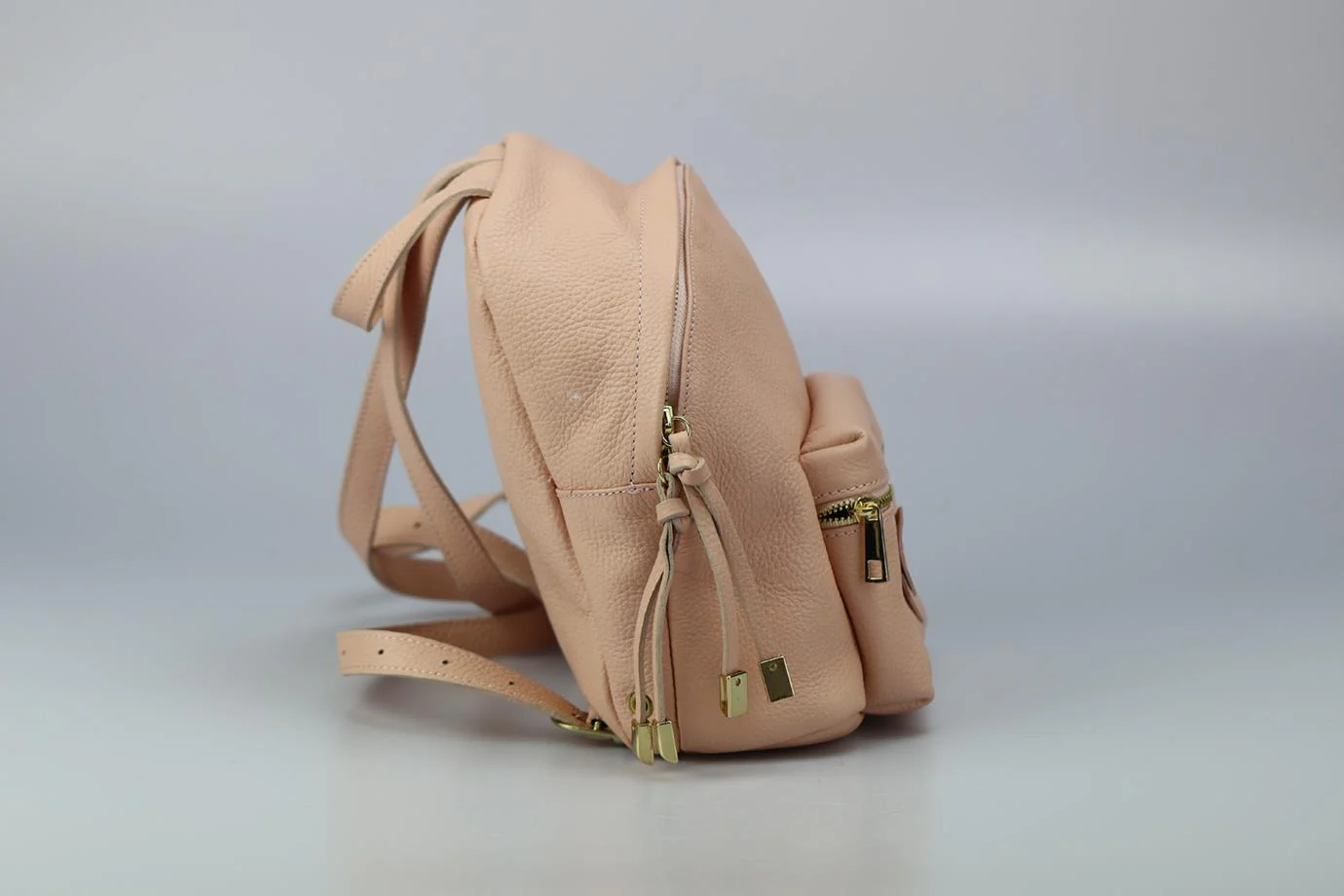 MONNALISA KIDS GIRLS LEATHER BACKPACK - Image 4