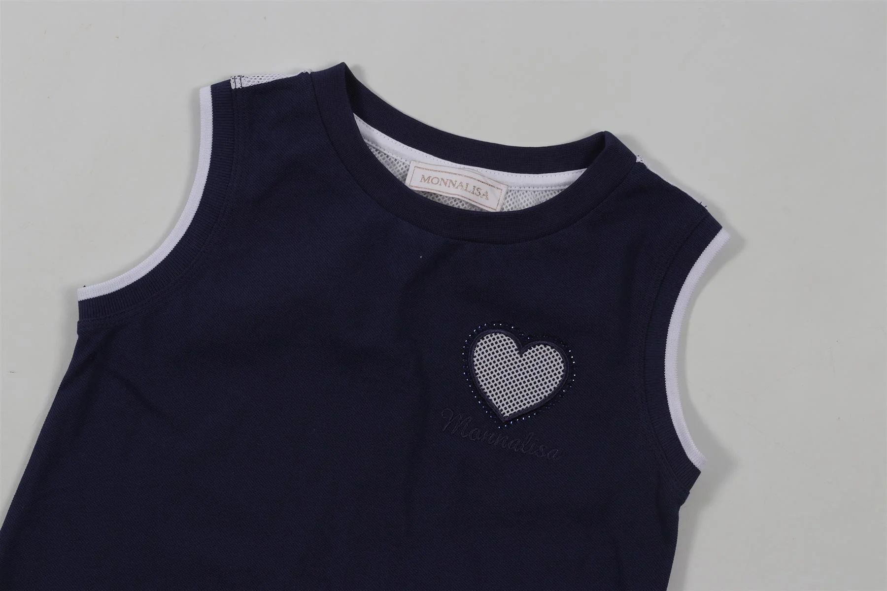 MONNALISA NAVY KIDS GIRLS TOP 6 YEARS - Image 3