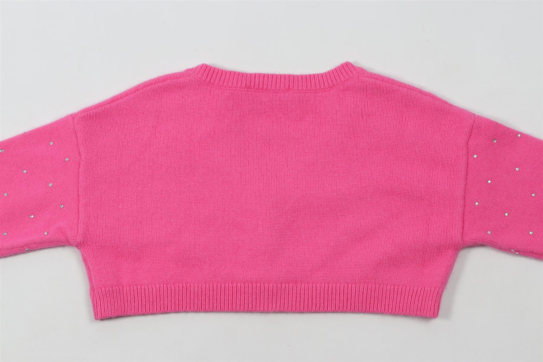 MONNALISA PINK CARDIGAN 8 YEARS - Image 5