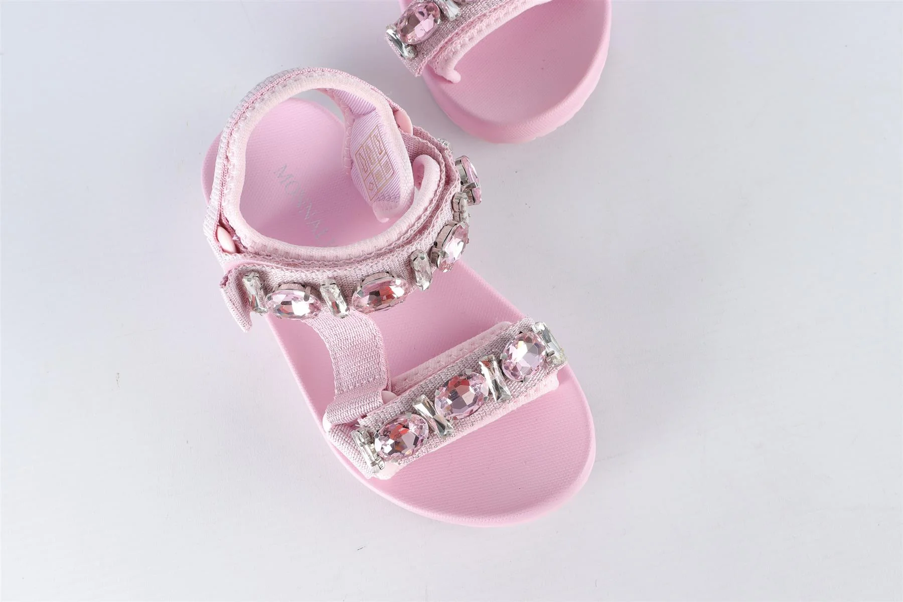 MONNALISA PINK KIDS GIRLS RUBBER SANDALS EU 28 UK 10 US 11 - Image 4