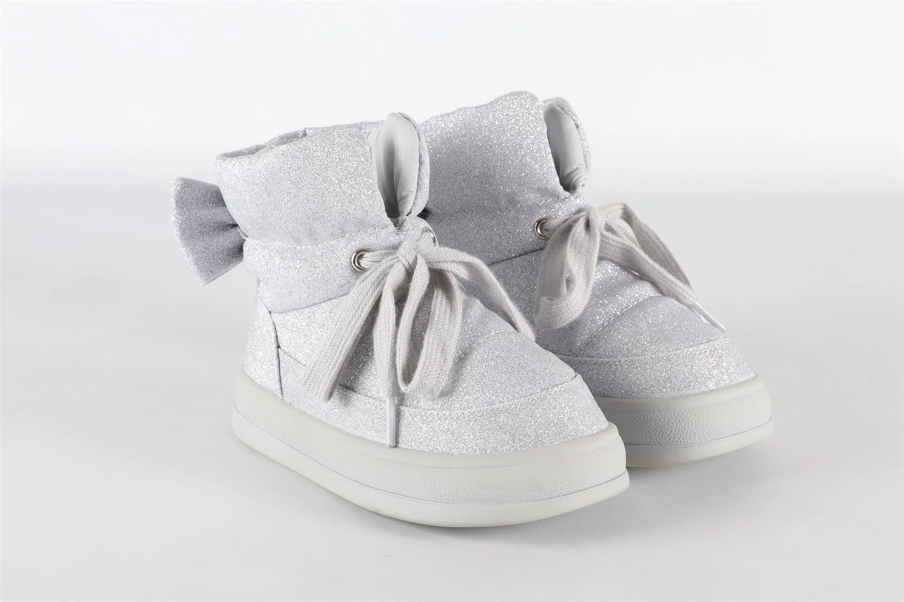 MONNALISA SILVER KIDS GIRLS BOOTS EU 28 UK 10 US 11 - Image 2