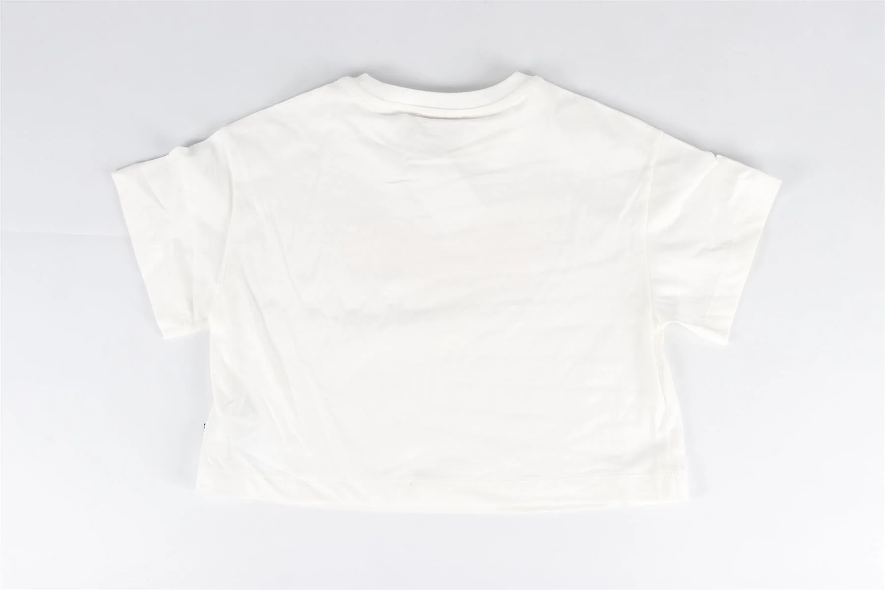 MONNALISA WHITE KIDS GIRLS COTTON T-SHIRT 8 YEARS - Image 4