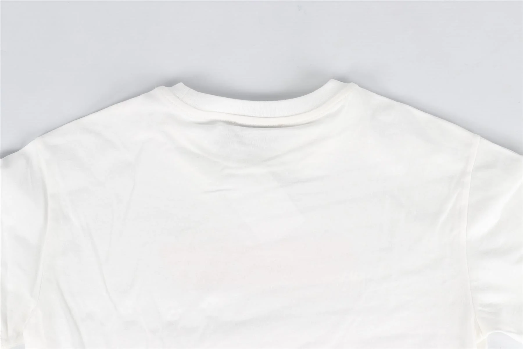 MONNALISA WHITE KIDS GIRLS COTTON T-SHIRT 8 YEARS - Image 5