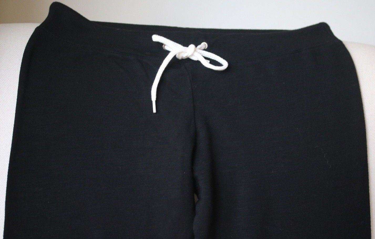 MONROW CLASSIC BLACK SWEATPANTS SMALL - Image 3
