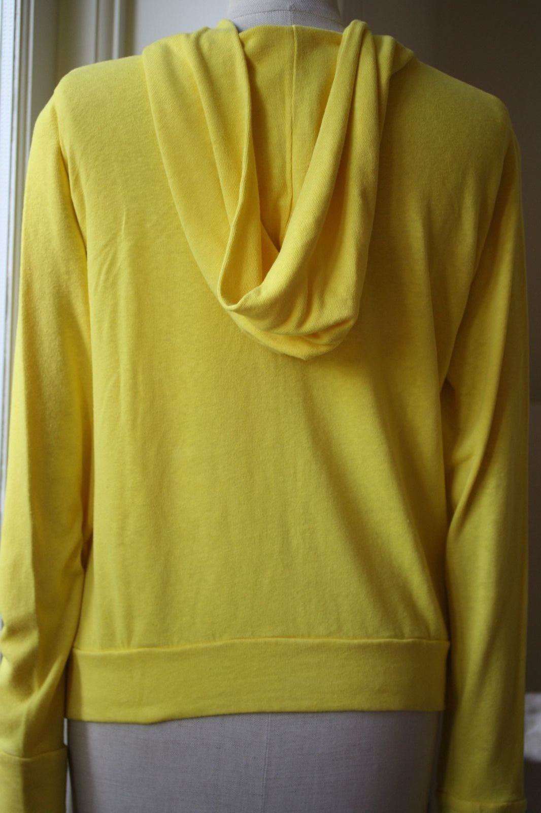 MONROW CLASSIC FLEECE ZIP UP HOODIE MEDIUM - Image 2