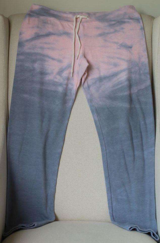 MONROW HORIZON CHERRY BLOSSOM SWEATPANTS SMALL - Image 2