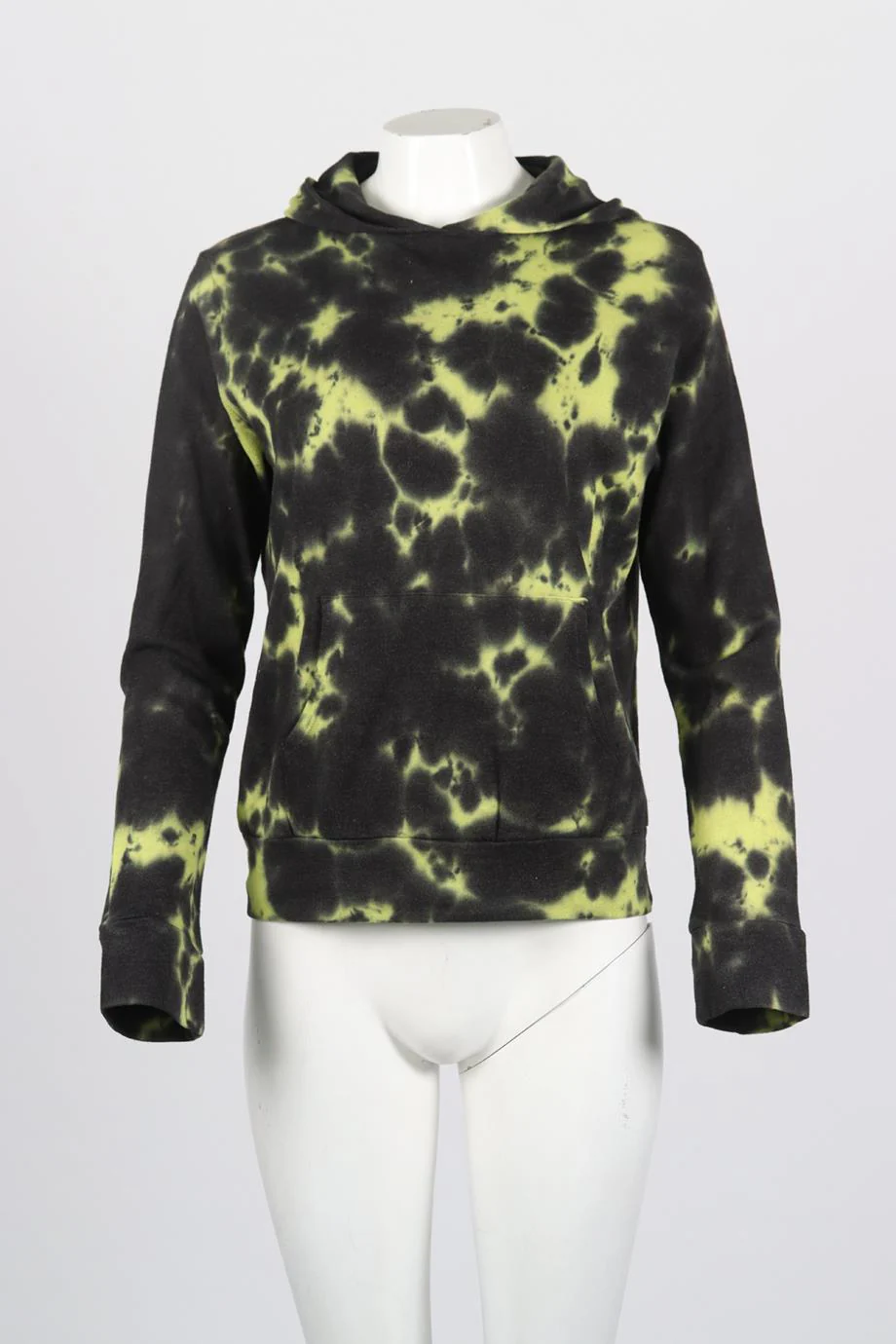 MONROW TIE DYED COTTON BLEND HOODIE MEDIUM - Image 2