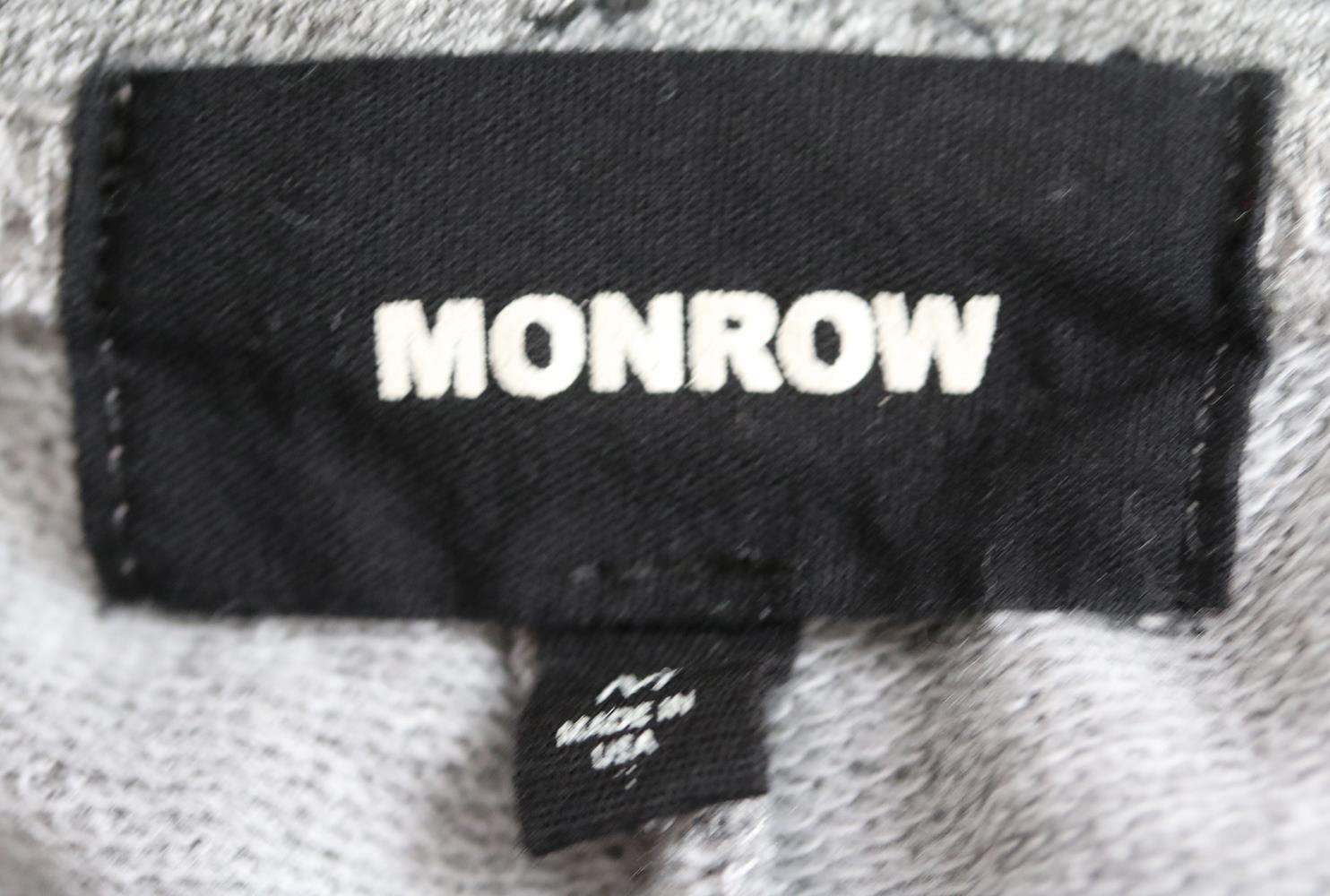 MONROW TIGER PRINT COTTON JERSEY SWEATPANTS MEDIUM - Image 4
