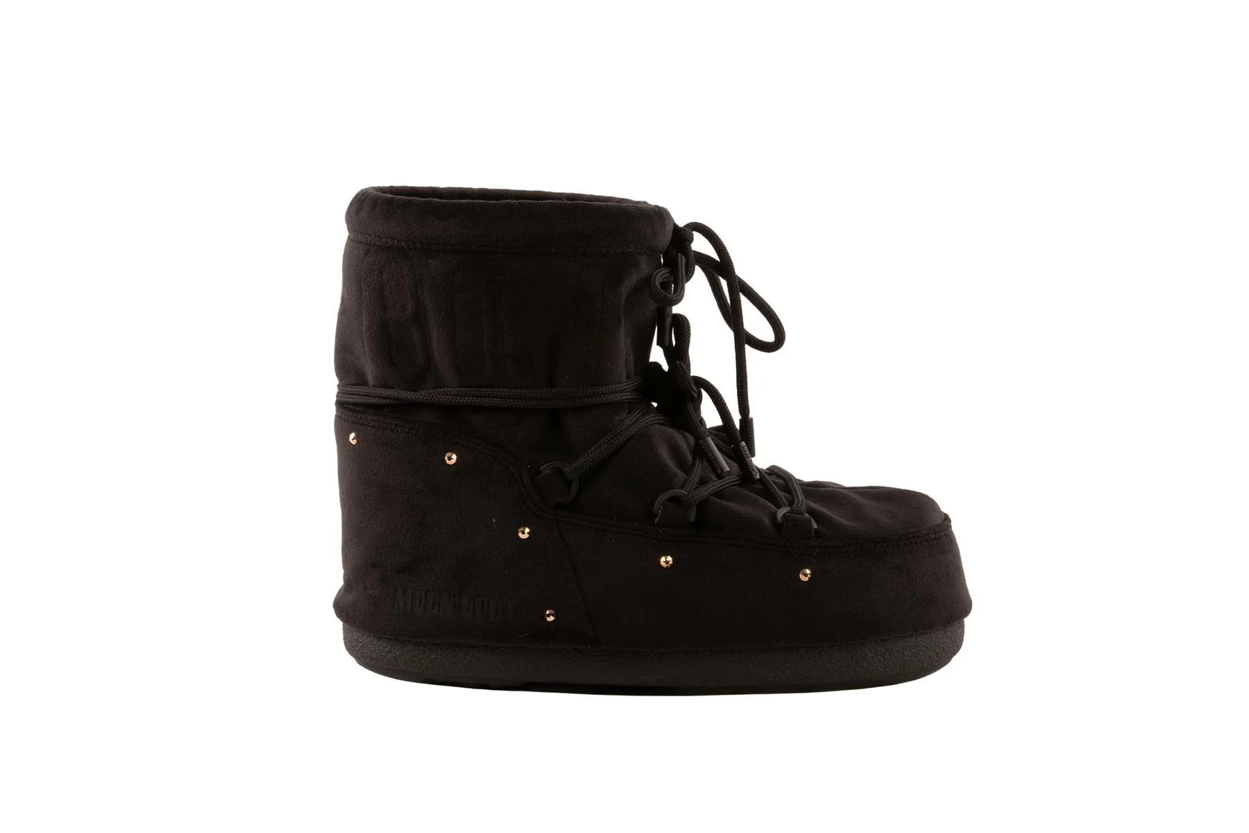 MOON BOOT BLACK VELVET BOOTS EU 39-40 UK 6-7 US 9-10 - Image 2