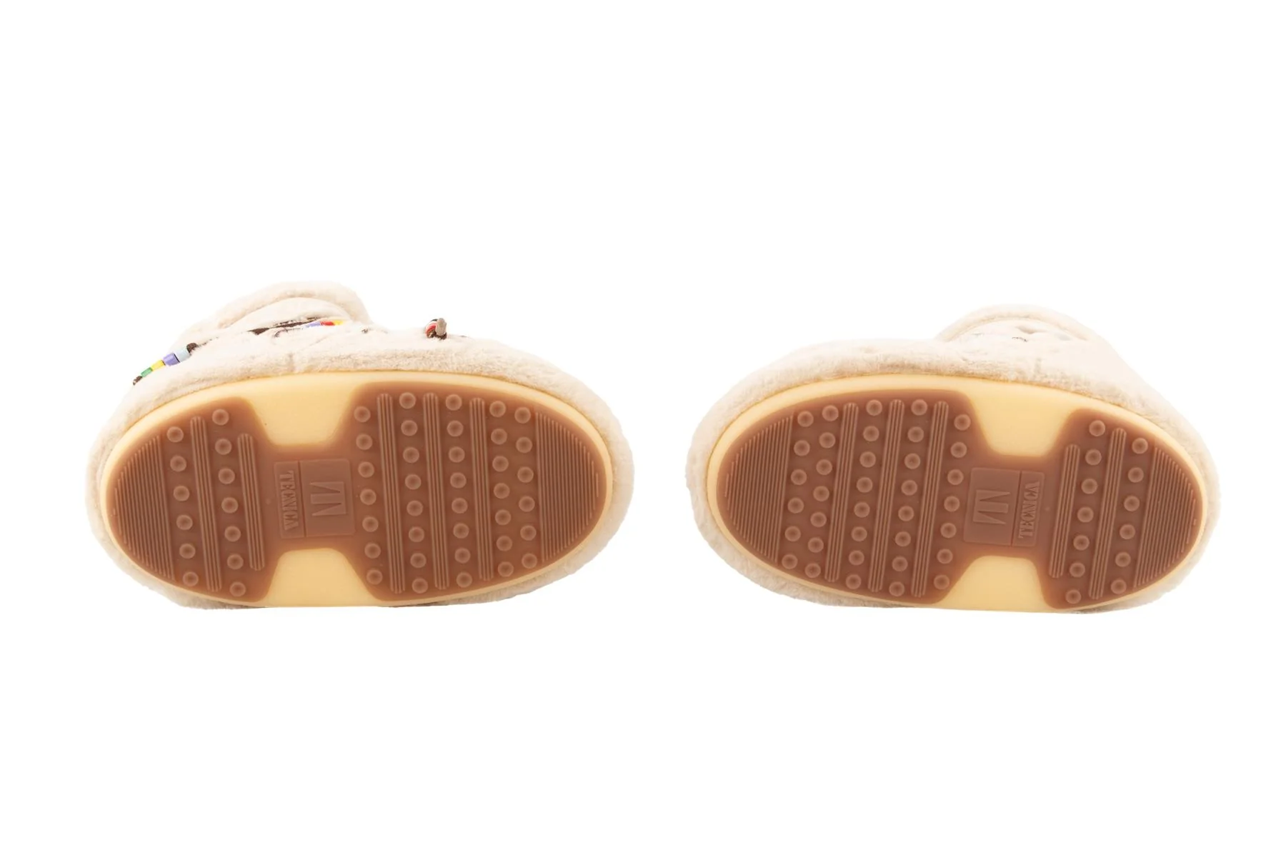 MOON BOOT CREAM FAUX FUR BOOTS EU 39-41 UK 6-8 US 9-11 - Image 6