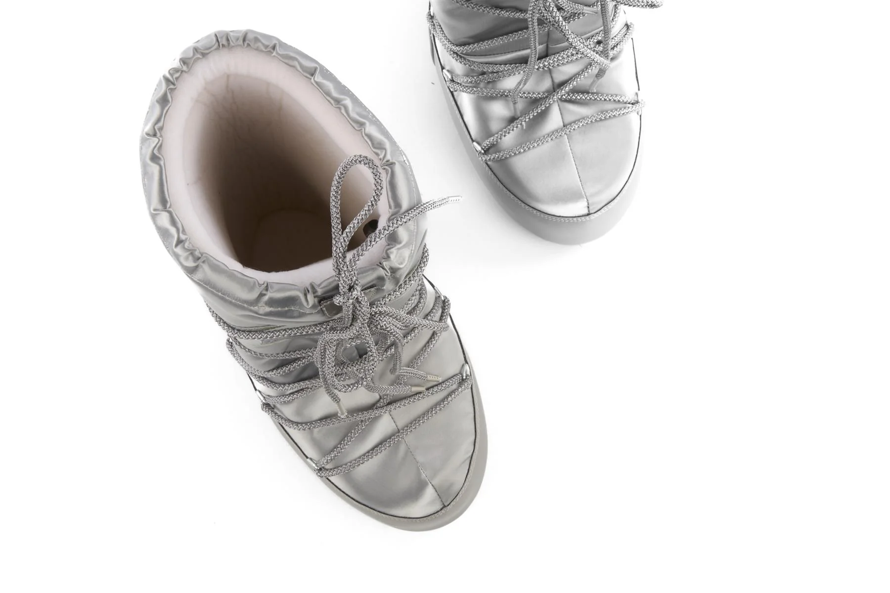 MOON BOOT SILVER KIDS GIRLS BOOTS EU 35-38 UK 2.5-5 US 3.5-6 - Image 4