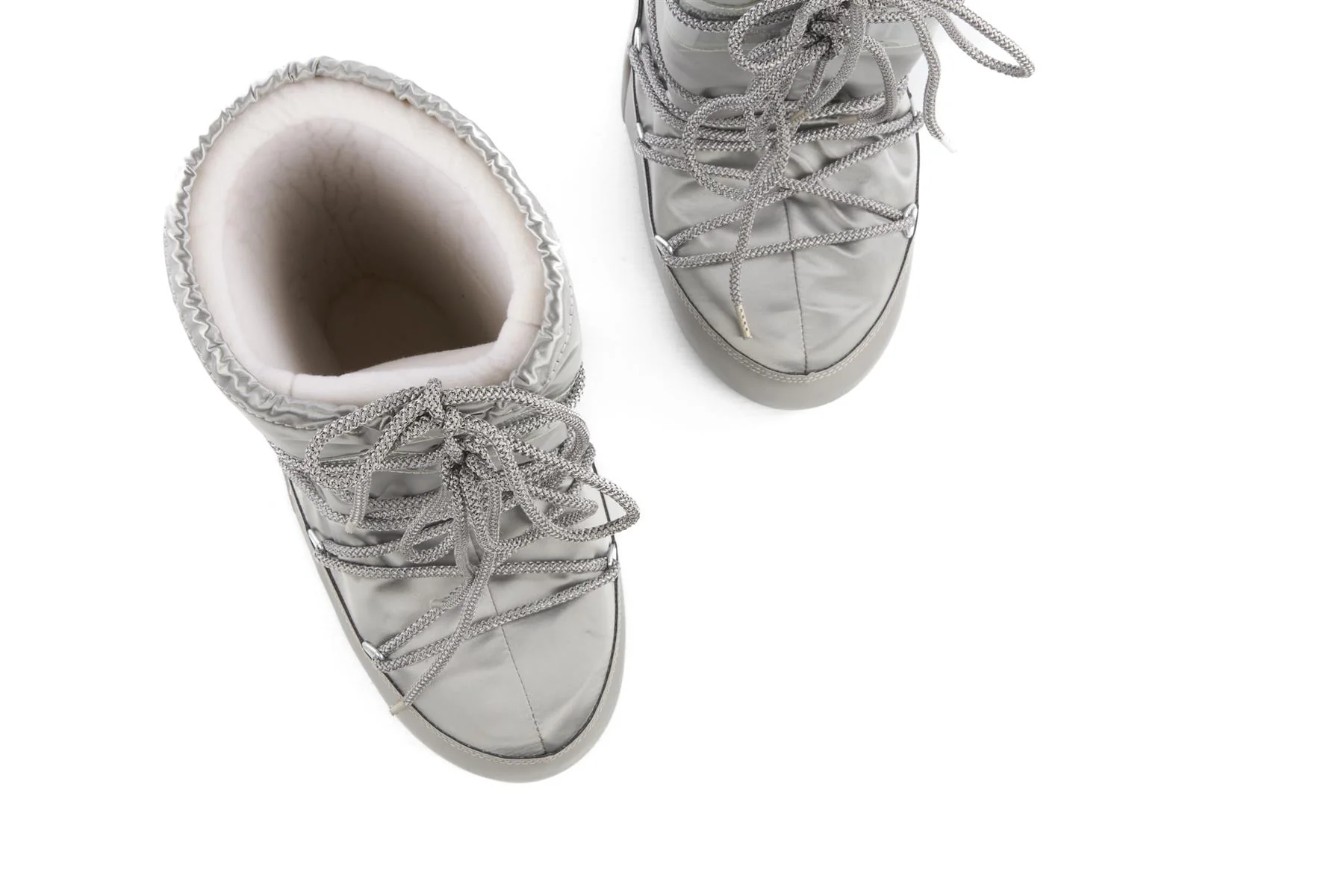 MOON BOOT SILVER KIDS GIRLS BOOTS EU 35-38 UK 2.5-5 US 3.5-6 - Image 4