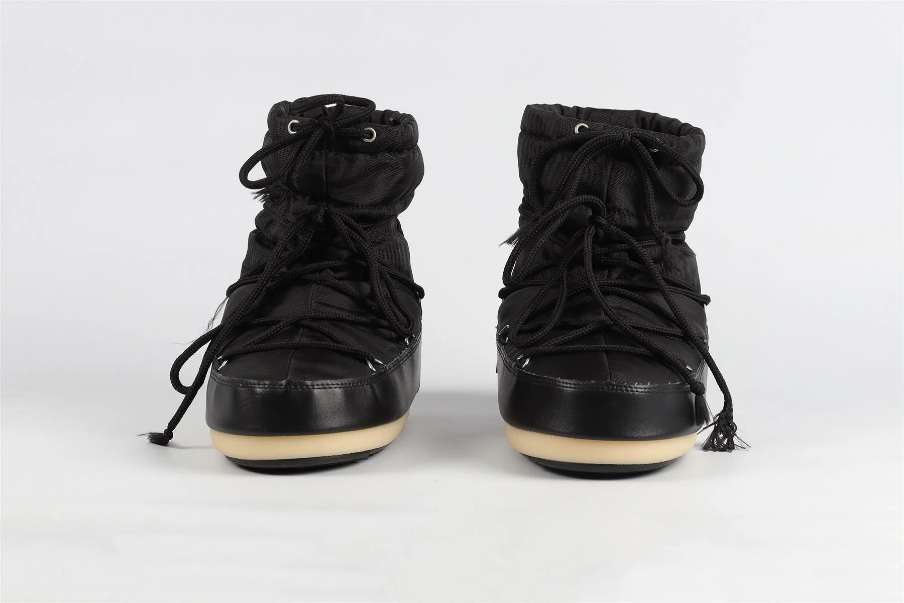 MOON BOOTS BLACK ANKLE BOOTS EU 39-40 UK 6-6.5 US 7-7.5 - Image 3