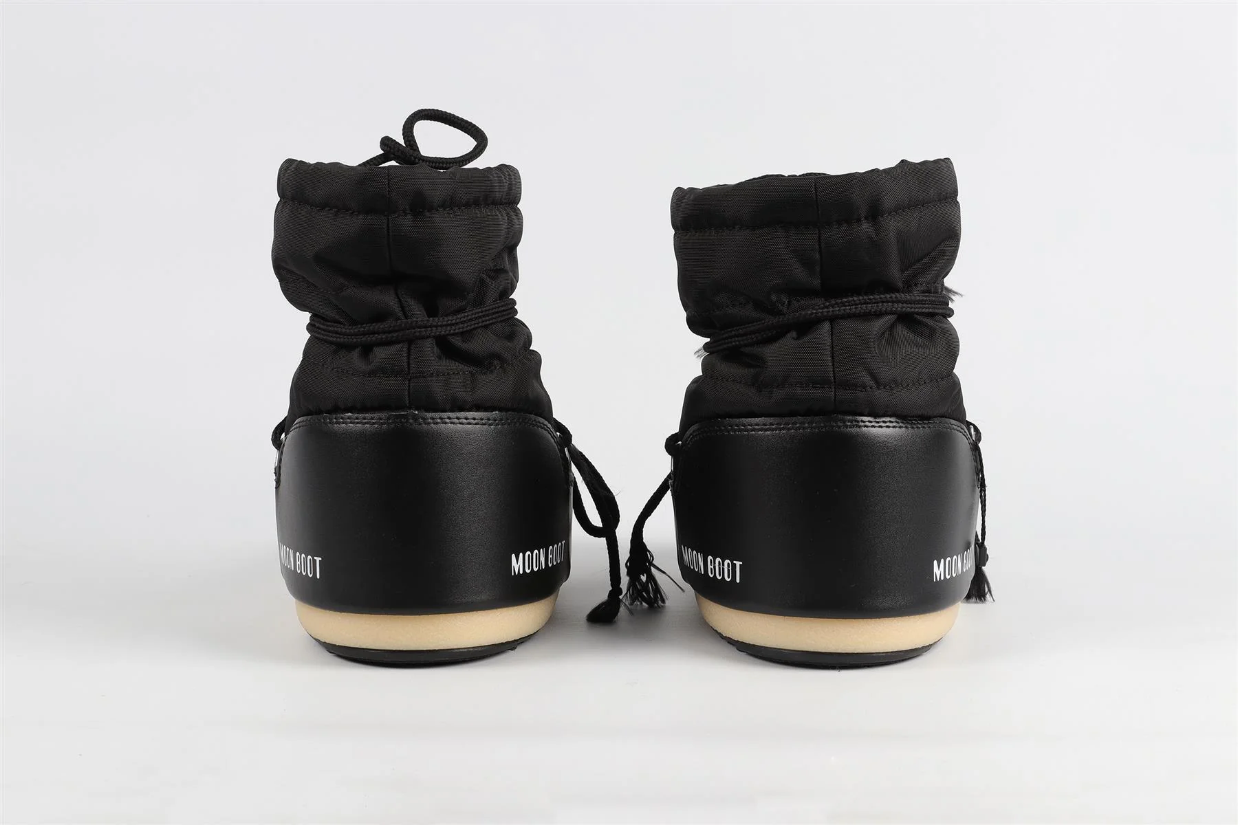 MOON BOOTS BLACK ANKLE BOOTS EU 39-40 UK 6-6.5 US 7-7.5 - Image 5